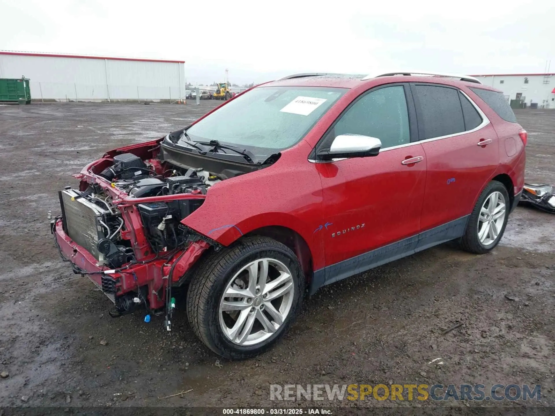 2 Фотография поврежденного автомобиля 3GNAXYEX4LS605681 CHEVROLET EQUINOX 2020