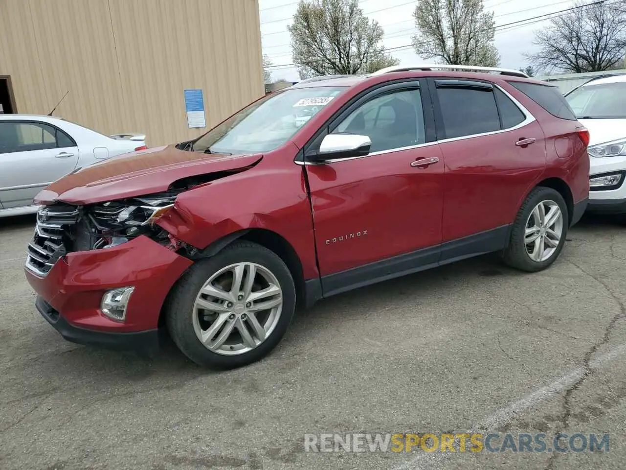 1 Фотография поврежденного автомобиля 3GNAXYEX4LS639801 CHEVROLET EQUINOX 2020