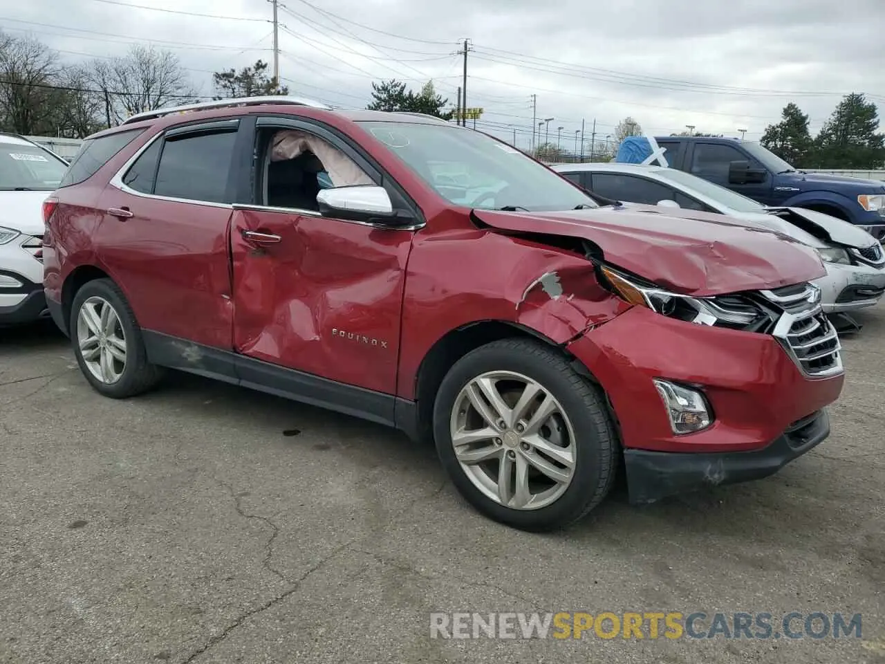4 Фотография поврежденного автомобиля 3GNAXYEX4LS639801 CHEVROLET EQUINOX 2020