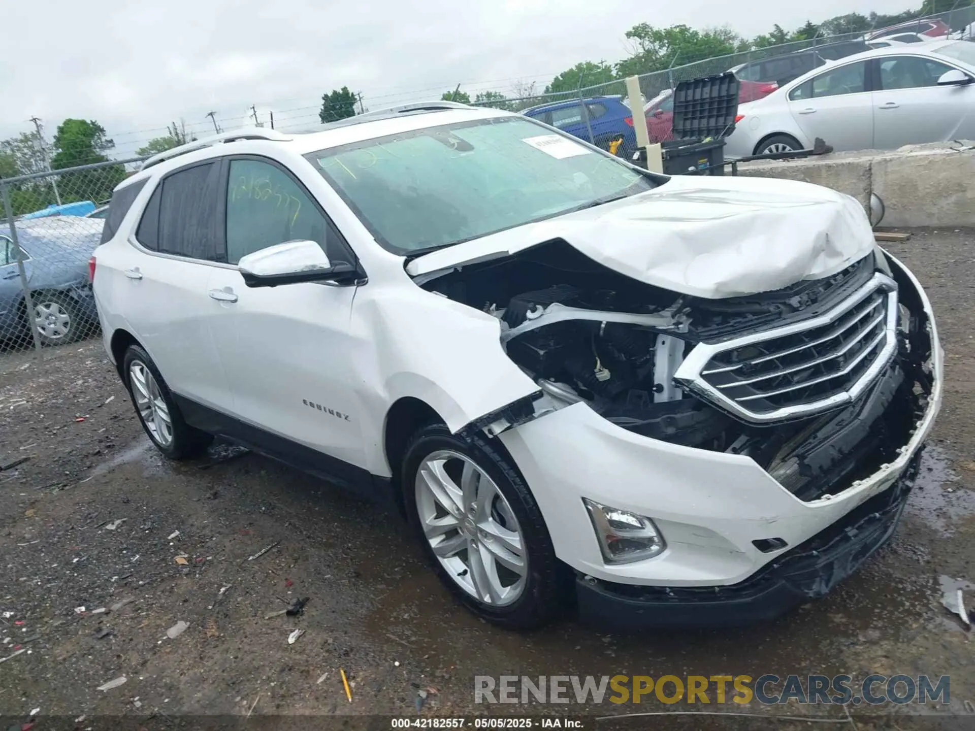 1 Фотография поврежденного автомобиля 3GNAXYEXXLS527777 CHEVROLET EQUINOX 2020