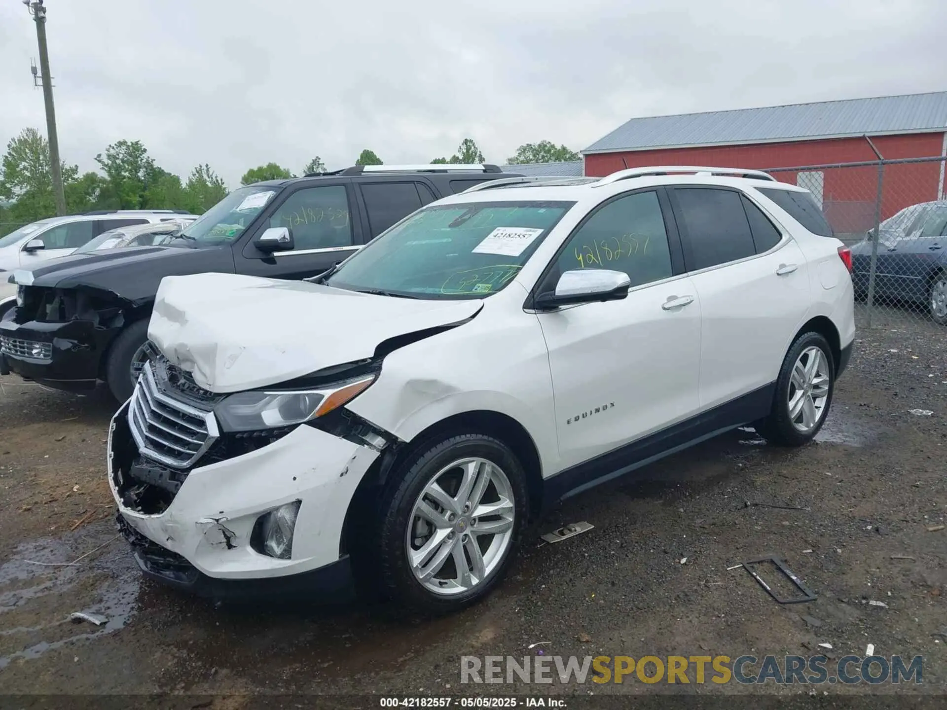 2 Фотография поврежденного автомобиля 3GNAXYEXXLS527777 CHEVROLET EQUINOX 2020