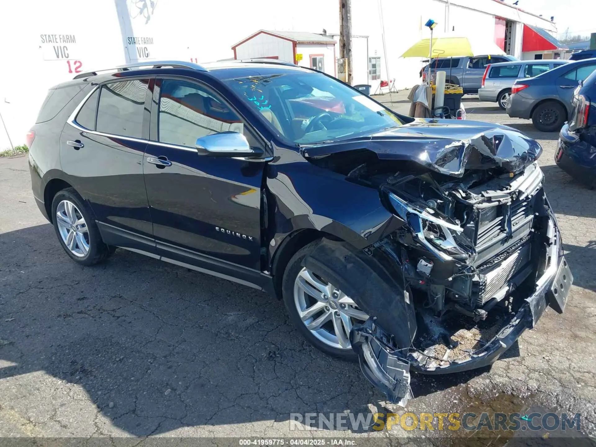 1 Фотография поврежденного автомобиля 3GNAXYEXXLS590703 CHEVROLET EQUINOX 2020