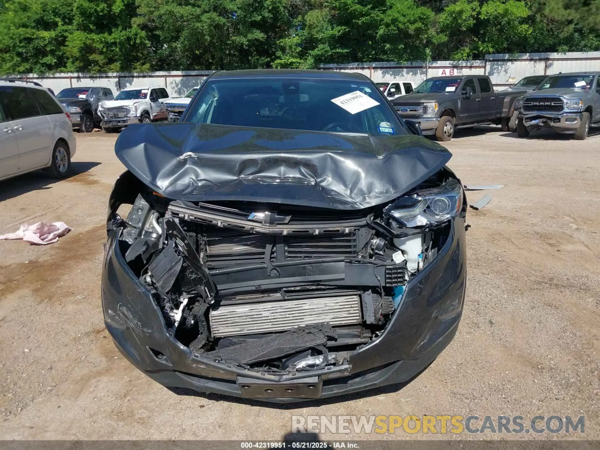 13 Фотография поврежденного автомобиля 02GNAXKEV3M612957 CHEVROLET EQUINOX 2021