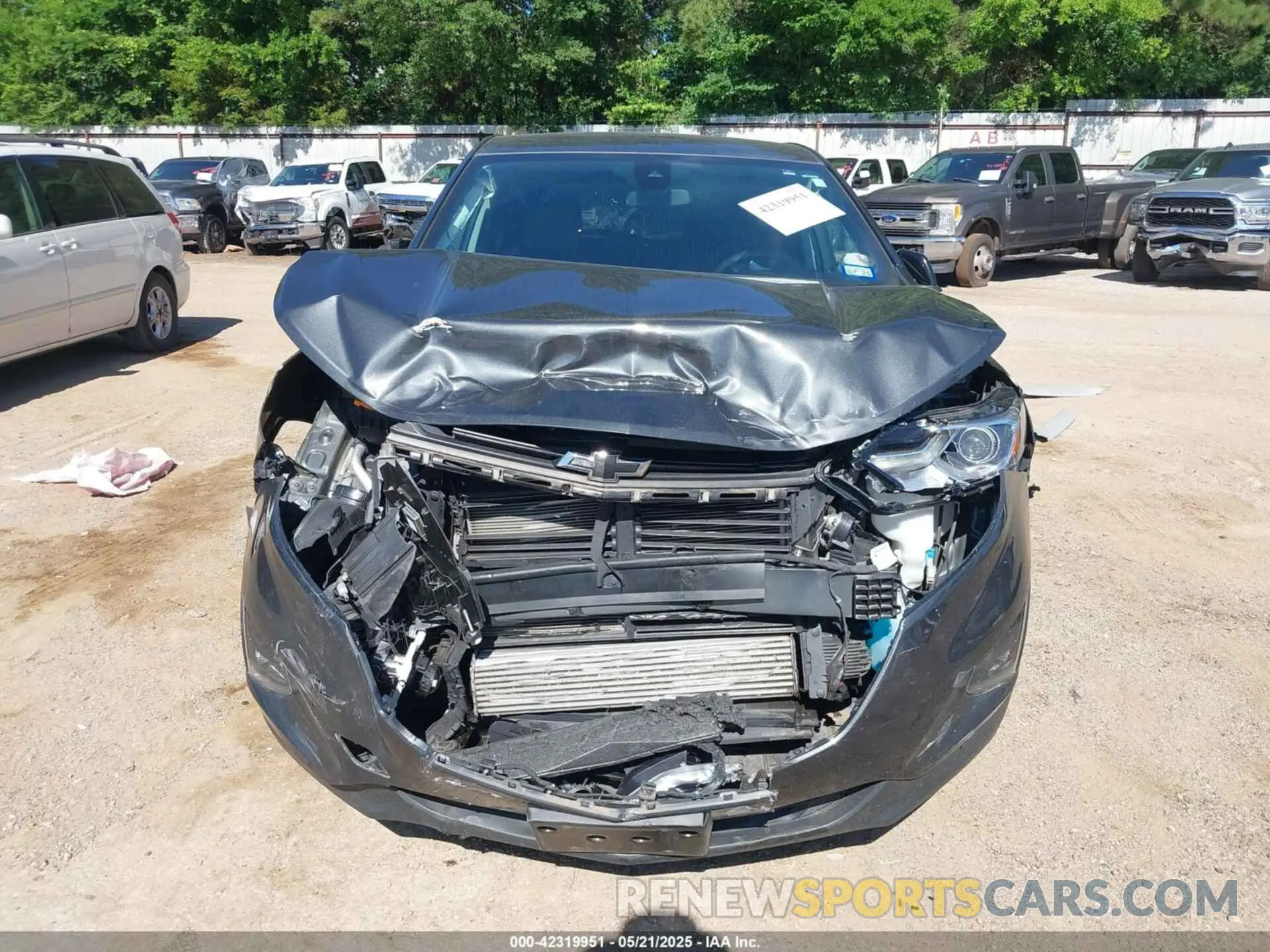 6 Фотография поврежденного автомобиля 02GNAXKEV3M612957 CHEVROLET EQUINOX 2021