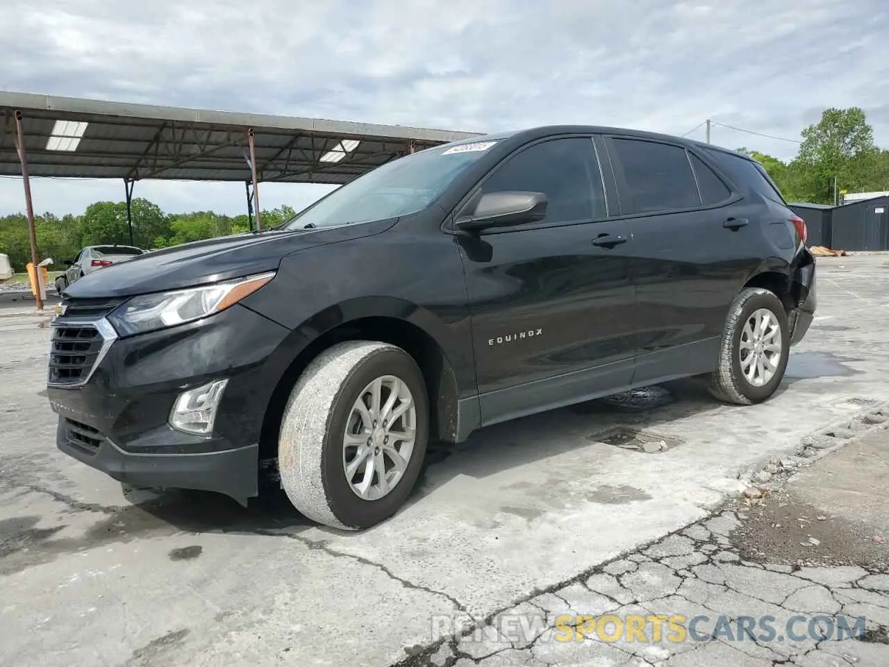 1 Photograph of a damaged car 2GNAX5EV8M6120649 CHEVROLET EQUINOX 2021