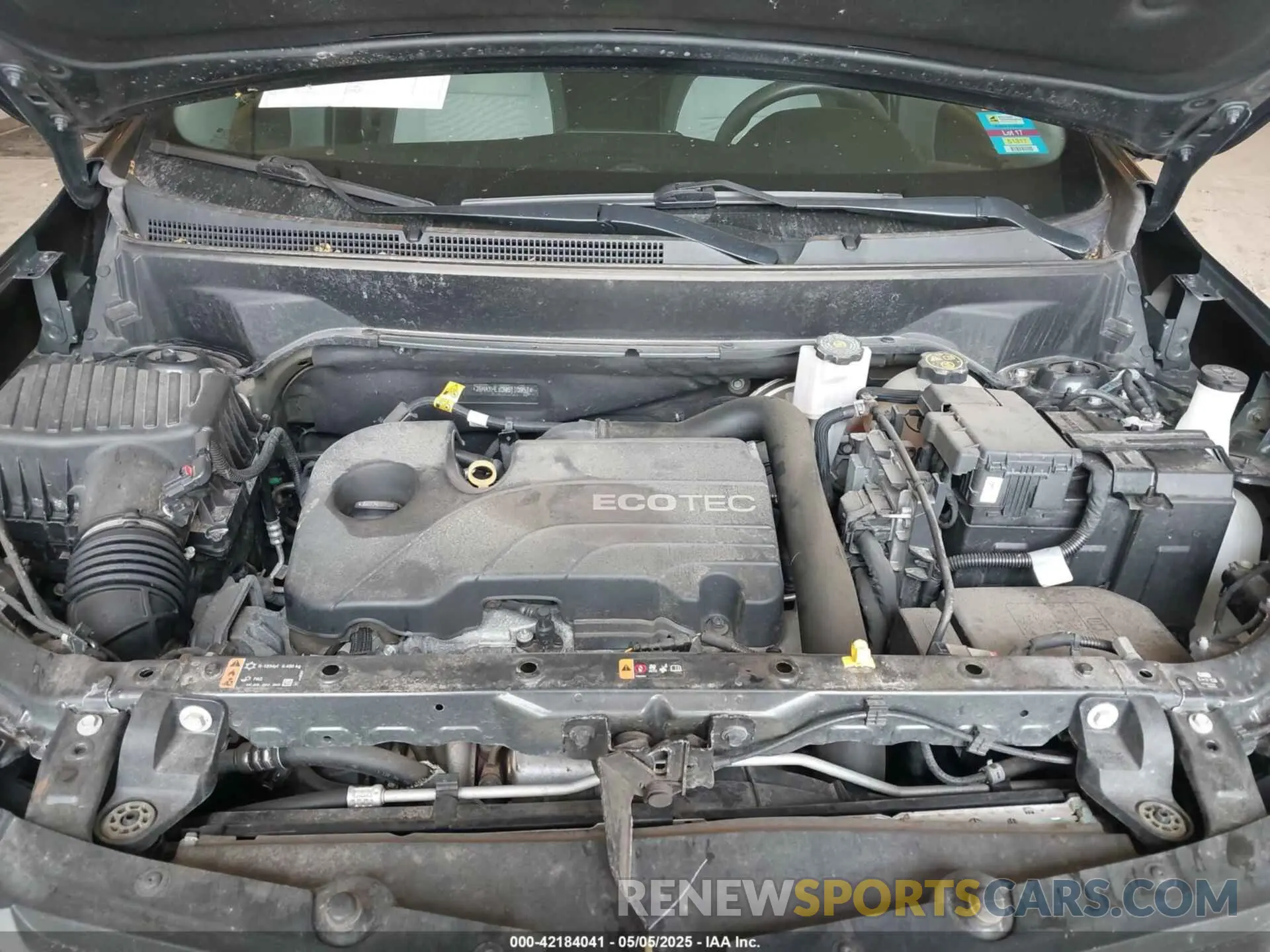 10 Фотография поврежденного автомобиля 2GNAXHEV0M6110957 CHEVROLET EQUINOX 2021