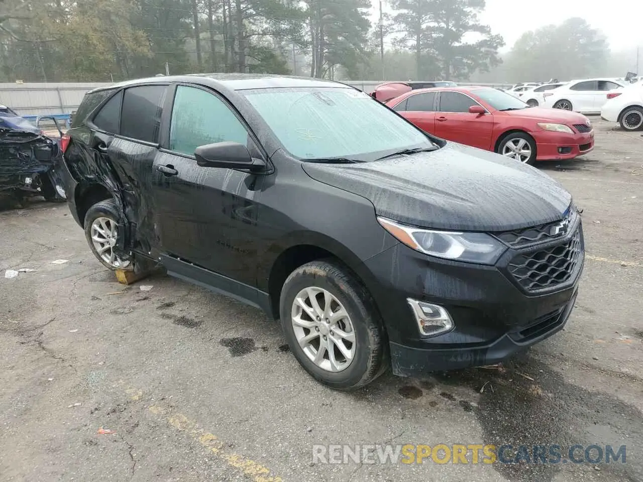 4 Фотография поврежденного автомобиля 2GNAXHEV1M6133728 CHEVROLET EQUINOX 2021