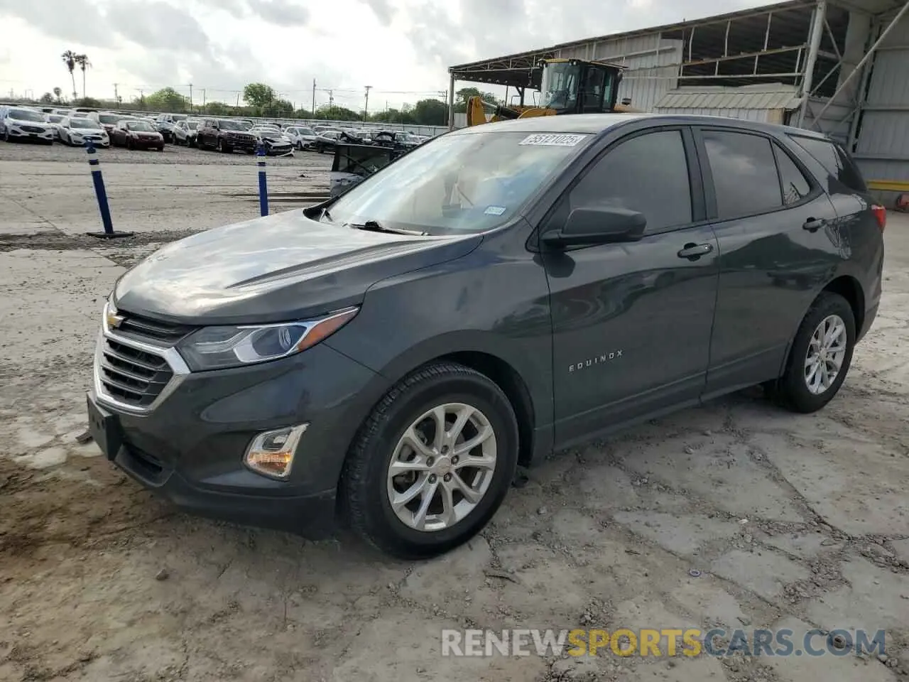 1 Фотография поврежденного автомобиля 2GNAXHEV1M6143031 CHEVROLET EQUINOX 2021