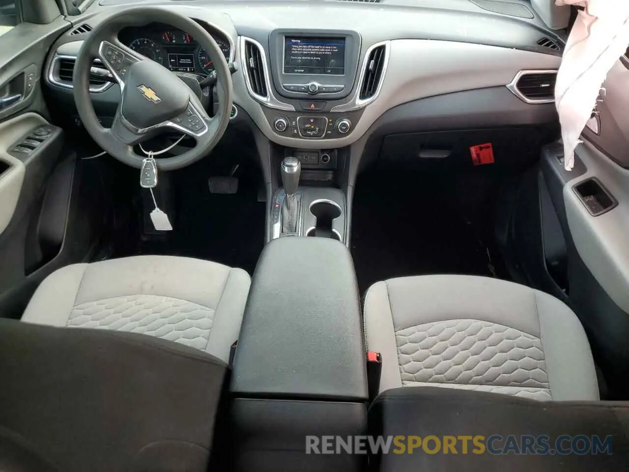 8 Фотография поврежденного автомобиля 2GNAXHEV1M6143031 CHEVROLET EQUINOX 2021