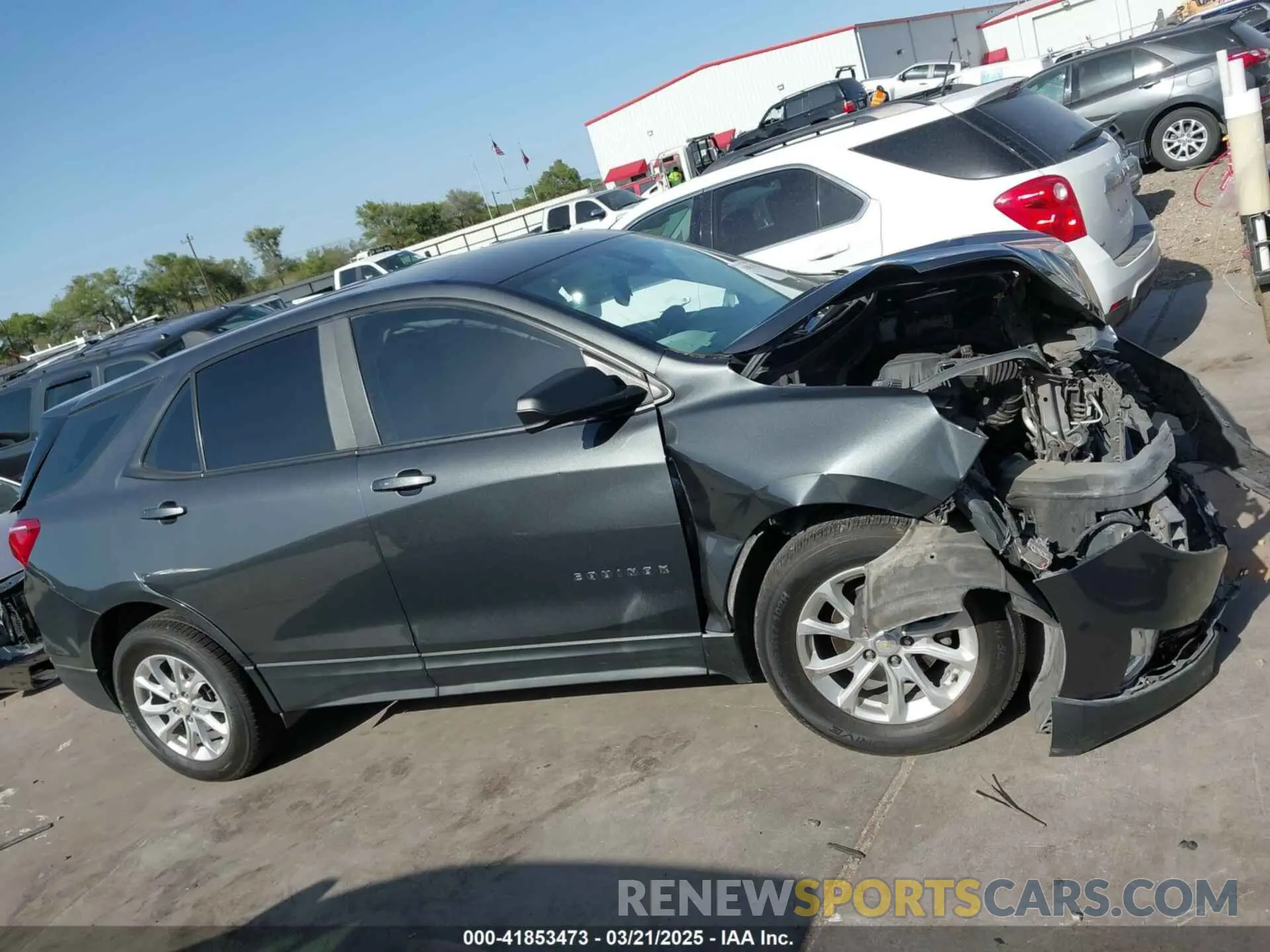 12 Photograph of a damaged car 2GNAXHEV4M6131889 CHEVROLET EQUINOX 2021