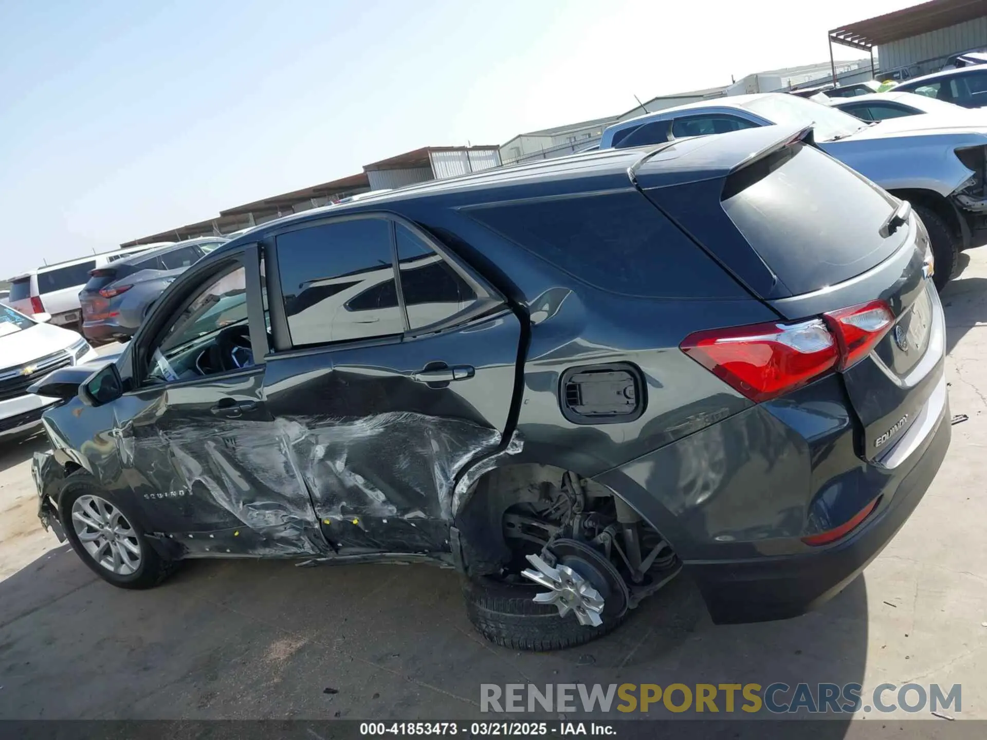 13 Photograph of a damaged car 2GNAXHEV4M6131889 CHEVROLET EQUINOX 2021