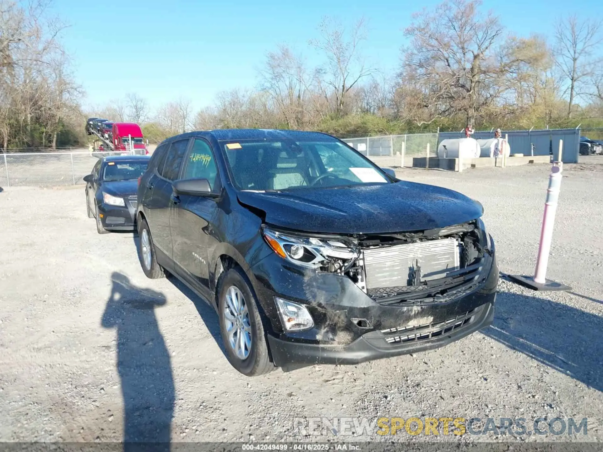 1 Фотография поврежденного автомобиля 2GNAXHEV4M6148322 CHEVROLET EQUINOX 2021