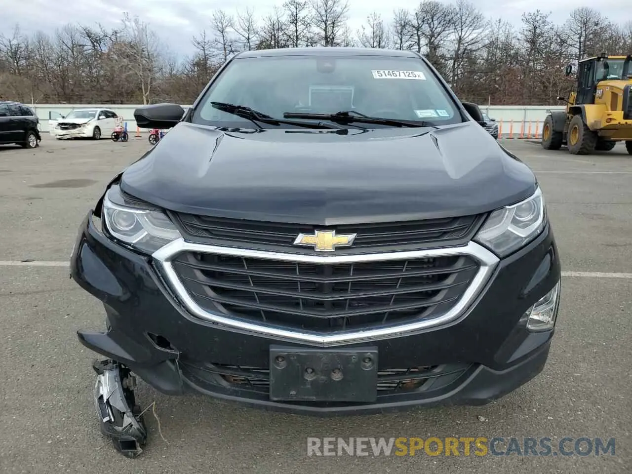 5 Photograph of a damaged car 2GNAXHEV6M6127861 CHEVROLET EQUINOX 2021