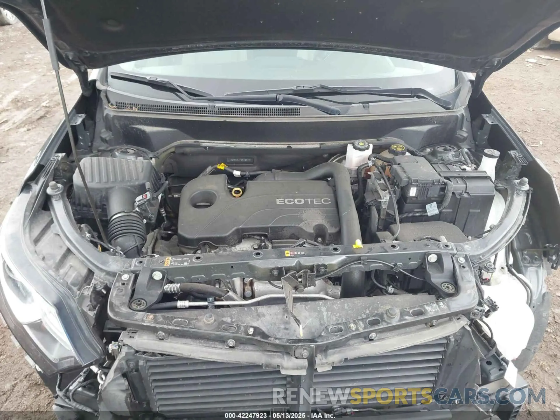 10 Photograph of a damaged car 2GNAXHEV7M6108543 CHEVROLET EQUINOX 2021