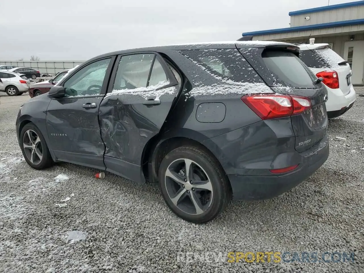 2 Photograph of a damaged car 2GNAXHEV7M6132454 CHEVROLET EQUINOX 2021
