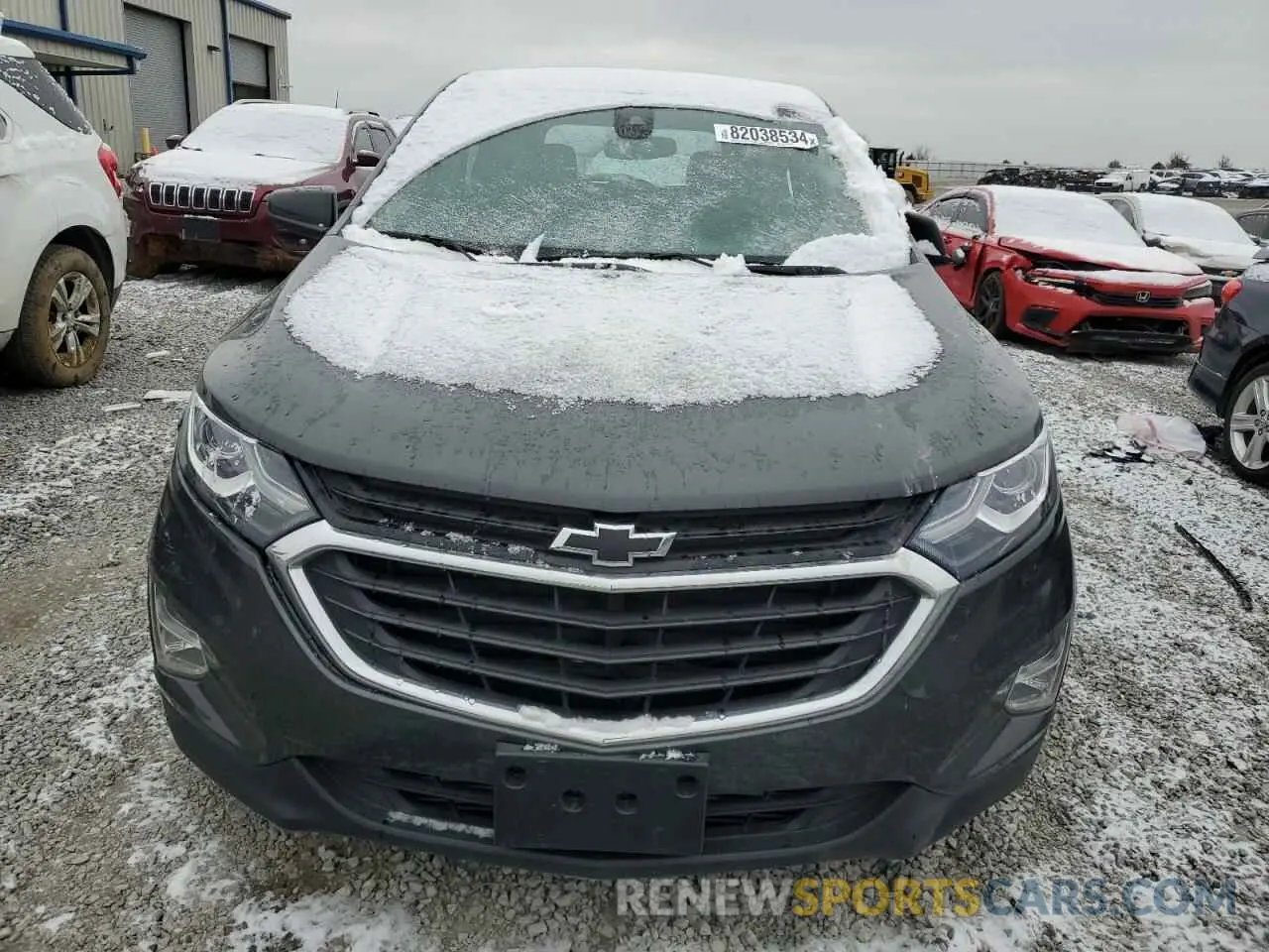 5 Photograph of a damaged car 2GNAXHEV7M6132454 CHEVROLET EQUINOX 2021