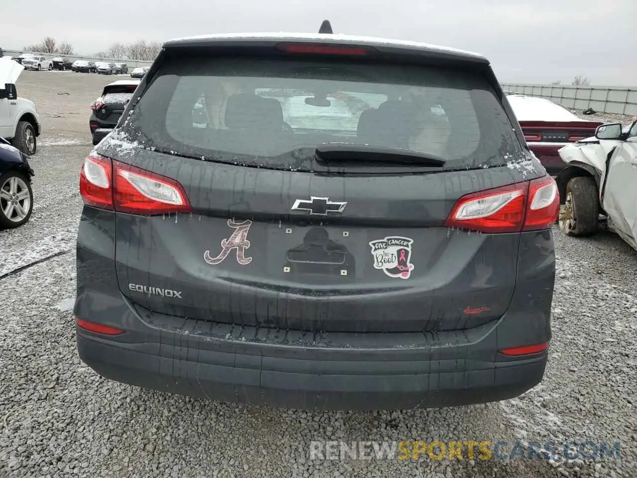 6 Photograph of a damaged car 2GNAXHEV7M6132454 CHEVROLET EQUINOX 2021