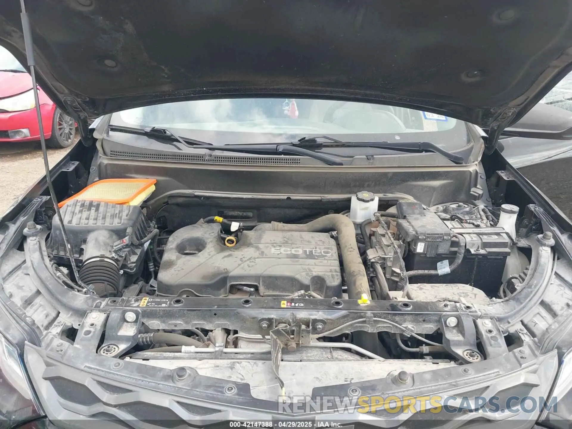 10 Фотография поврежденного автомобиля 2GNAXHEV7M6136715 CHEVROLET EQUINOX 2021