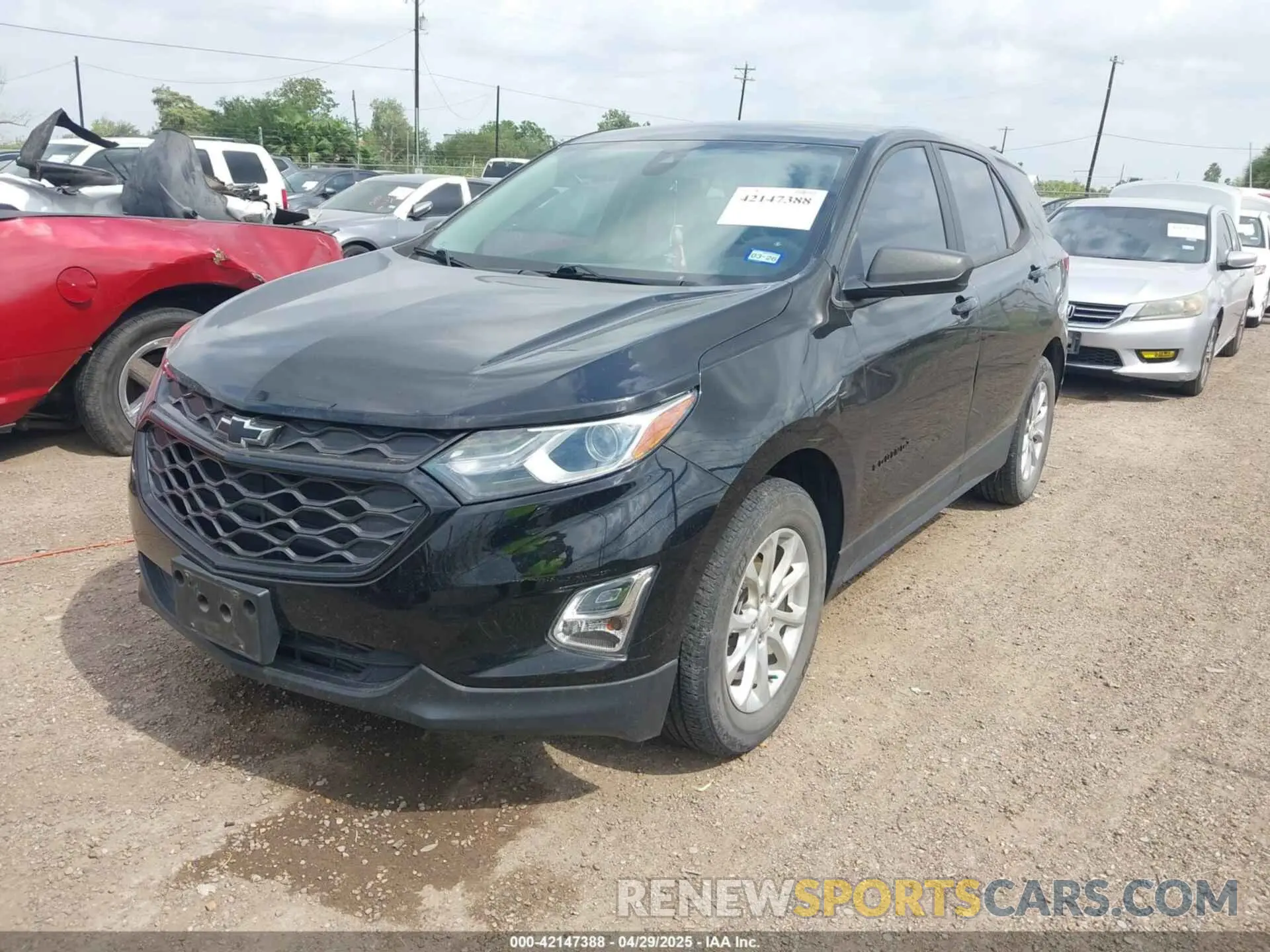 2 Фотография поврежденного автомобиля 2GNAXHEV7M6136715 CHEVROLET EQUINOX 2021