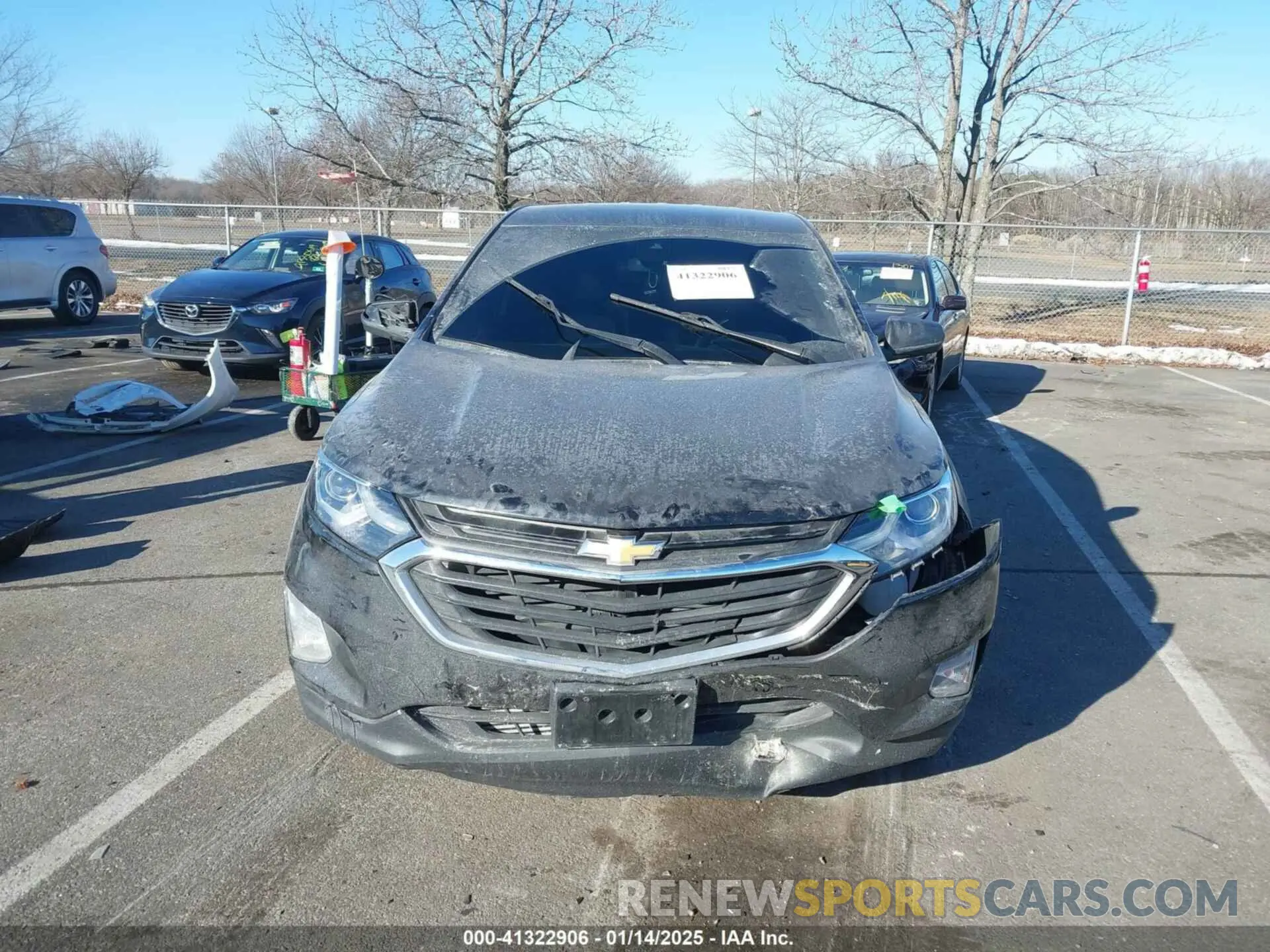 12 Фотография поврежденного автомобиля 2GNAXHEV8M6119387 CHEVROLET EQUINOX 2021