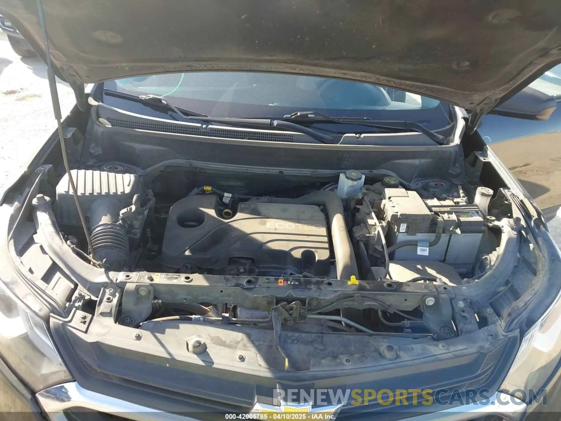 10 Photograph of a damaged car 2GNAXHEV8M6145892 CHEVROLET EQUINOX 2021