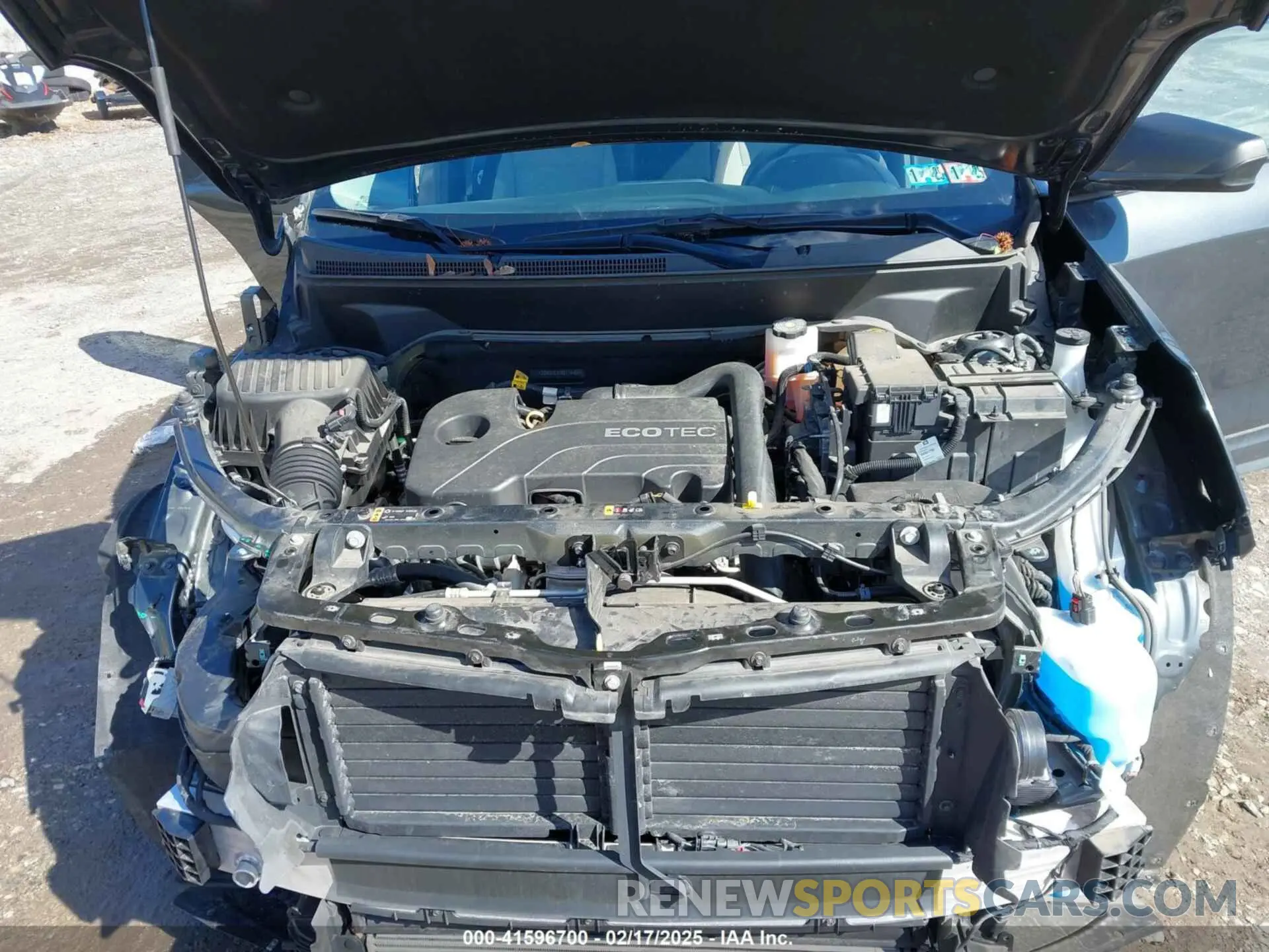 10 Photograph of a damaged car 2GNAXHEVXM6114465 CHEVROLET EQUINOX 2021