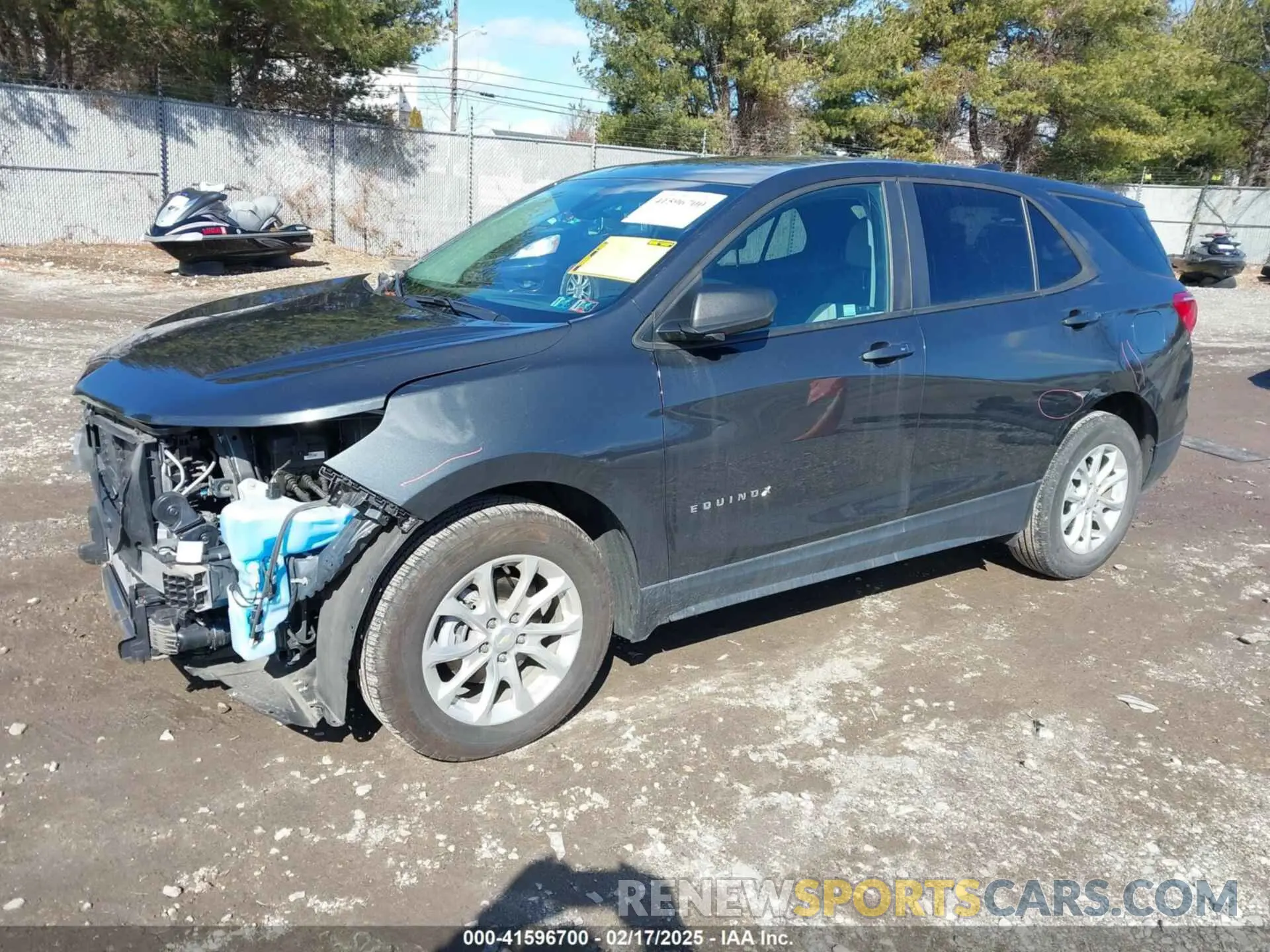 2 Photograph of a damaged car 2GNAXHEVXM6114465 CHEVROLET EQUINOX 2021