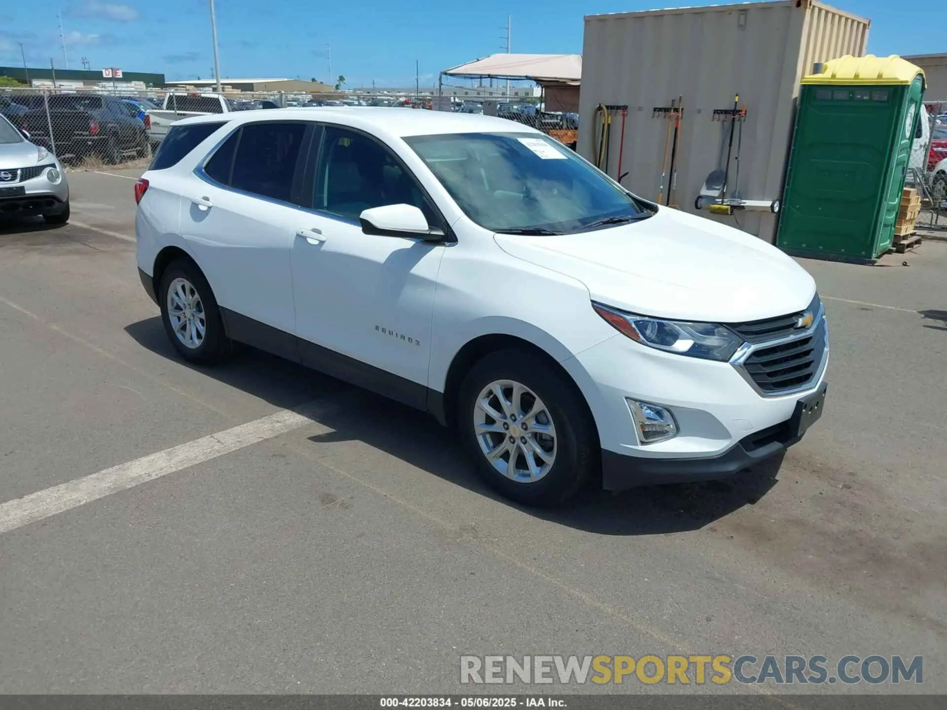 1 Photograph of a damaged car 2GNAXJEV2M6103385 CHEVROLET EQUINOX 2021