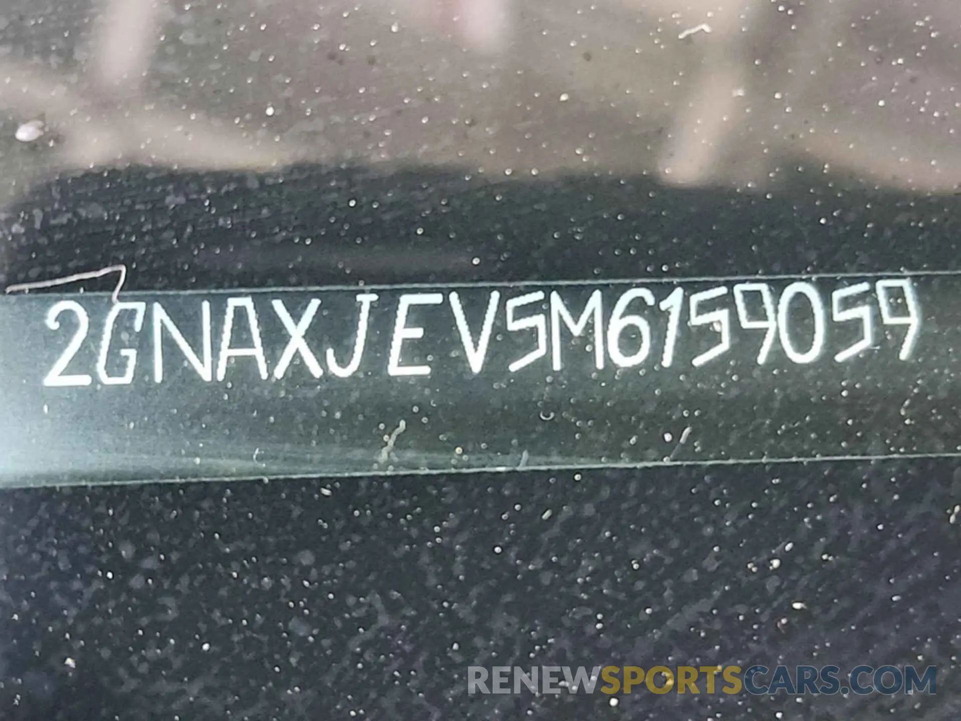 1 Photograph of a damaged car 2GNAXJEV5M6159059 CHEVROLET EQUINOX 2021