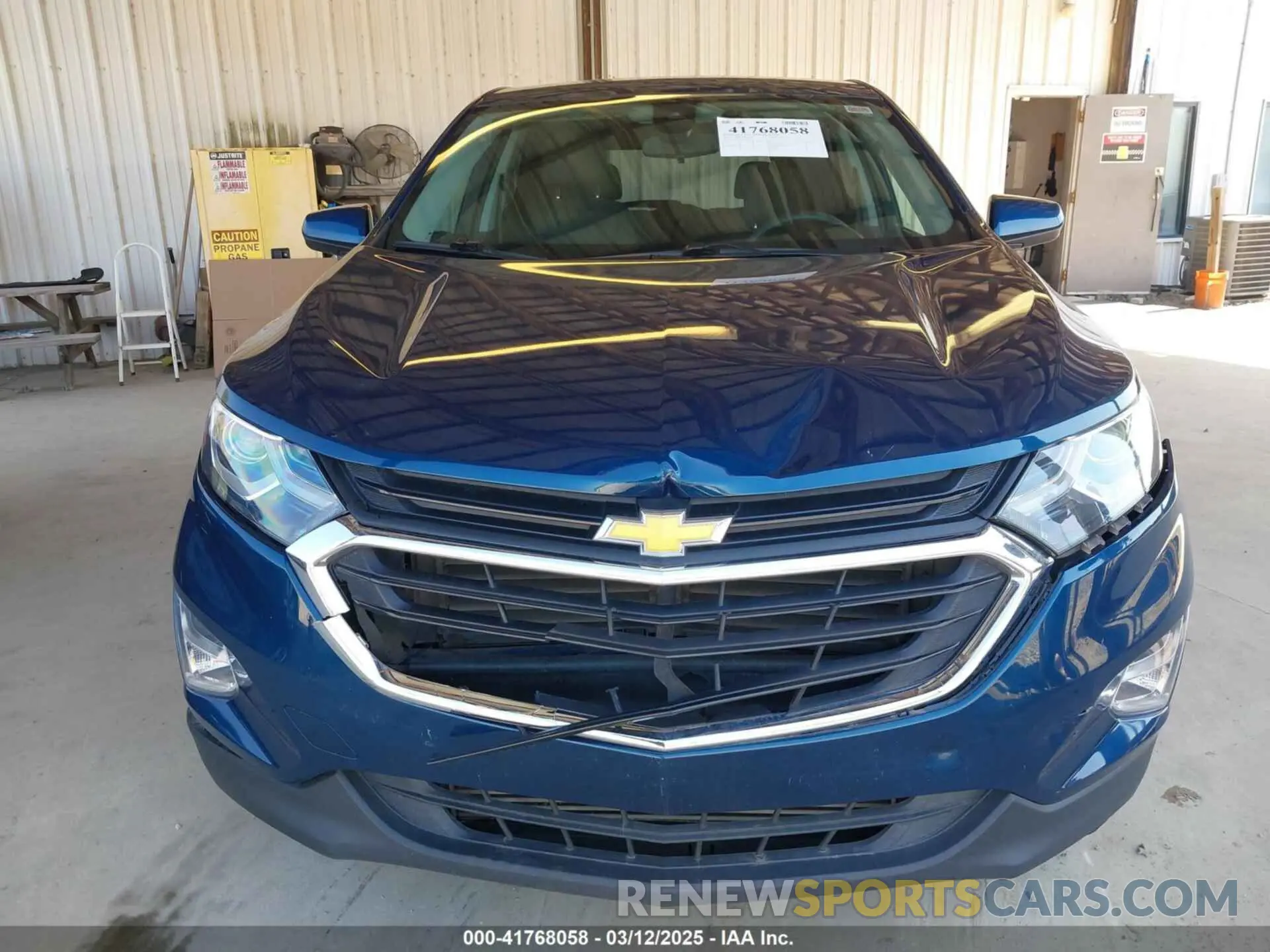 12 Photograph of a damaged car 2GNAXJEV8M6150677 CHEVROLET EQUINOX 2021