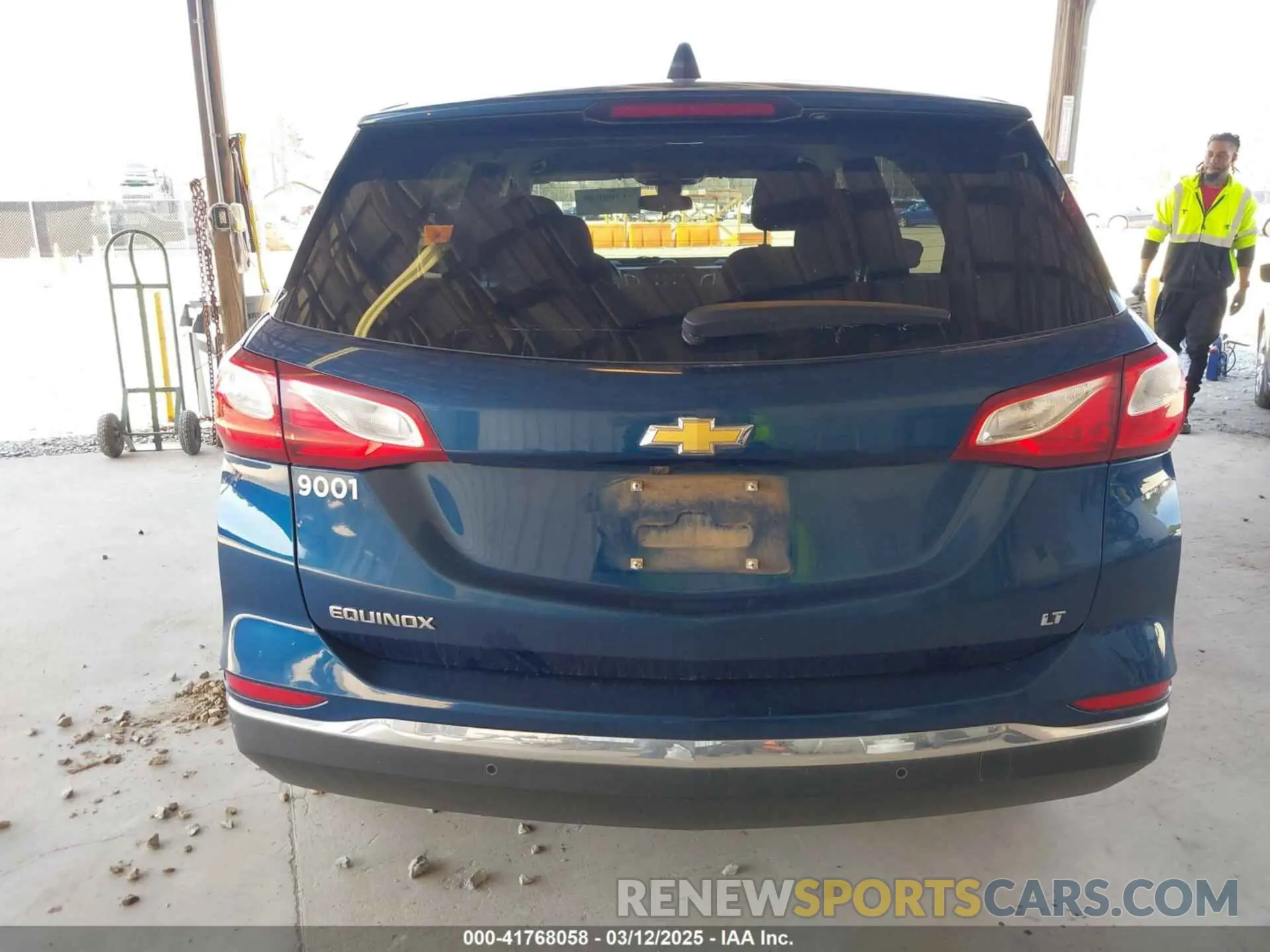 16 Photograph of a damaged car 2GNAXJEV8M6150677 CHEVROLET EQUINOX 2021
