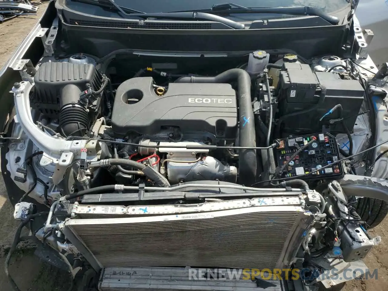 12 Фотография поврежденного автомобиля 2GNAXKEV0M6128405 CHEVROLET EQUINOX 2021