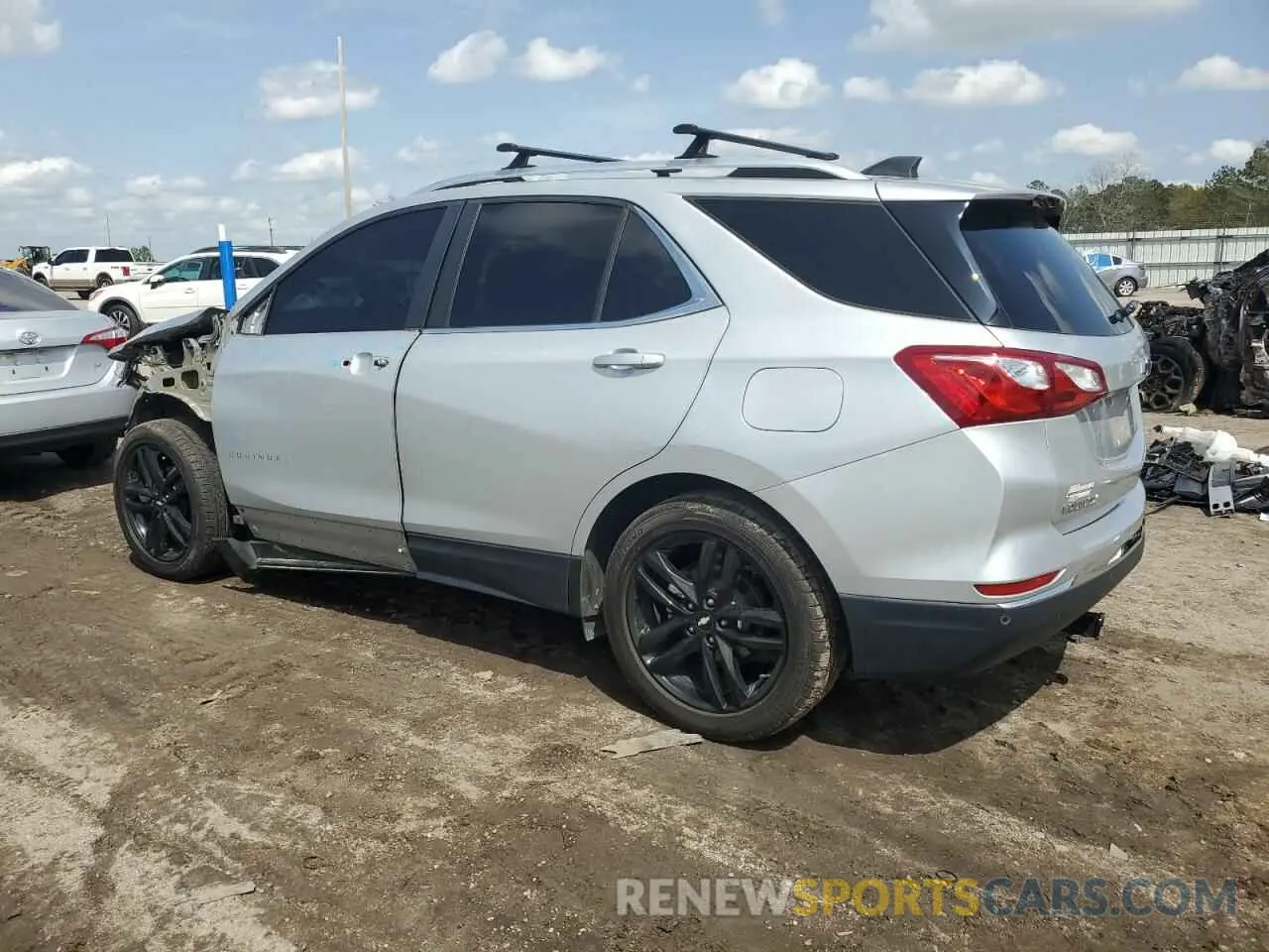 2 Фотография поврежденного автомобиля 2GNAXKEV0M6128405 CHEVROLET EQUINOX 2021
