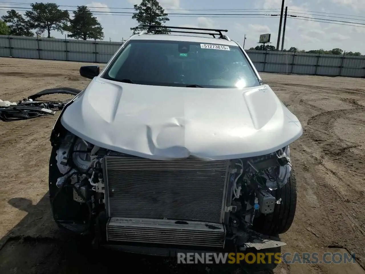 5 Фотография поврежденного автомобиля 2GNAXKEV0M6128405 CHEVROLET EQUINOX 2021