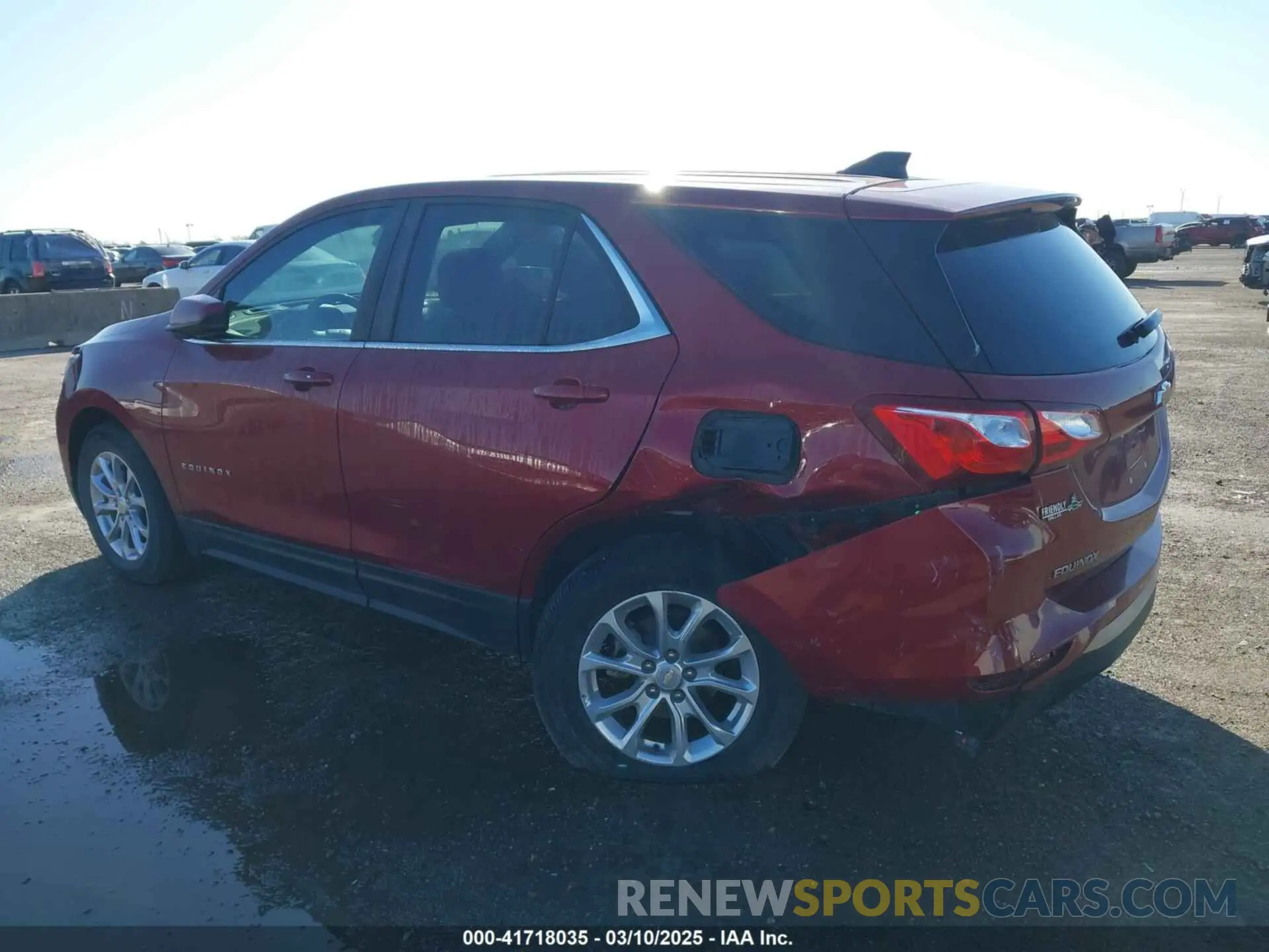 6 Photograph of a damaged car 2GNAXKEV0M6135676 CHEVROLET EQUINOX 2021