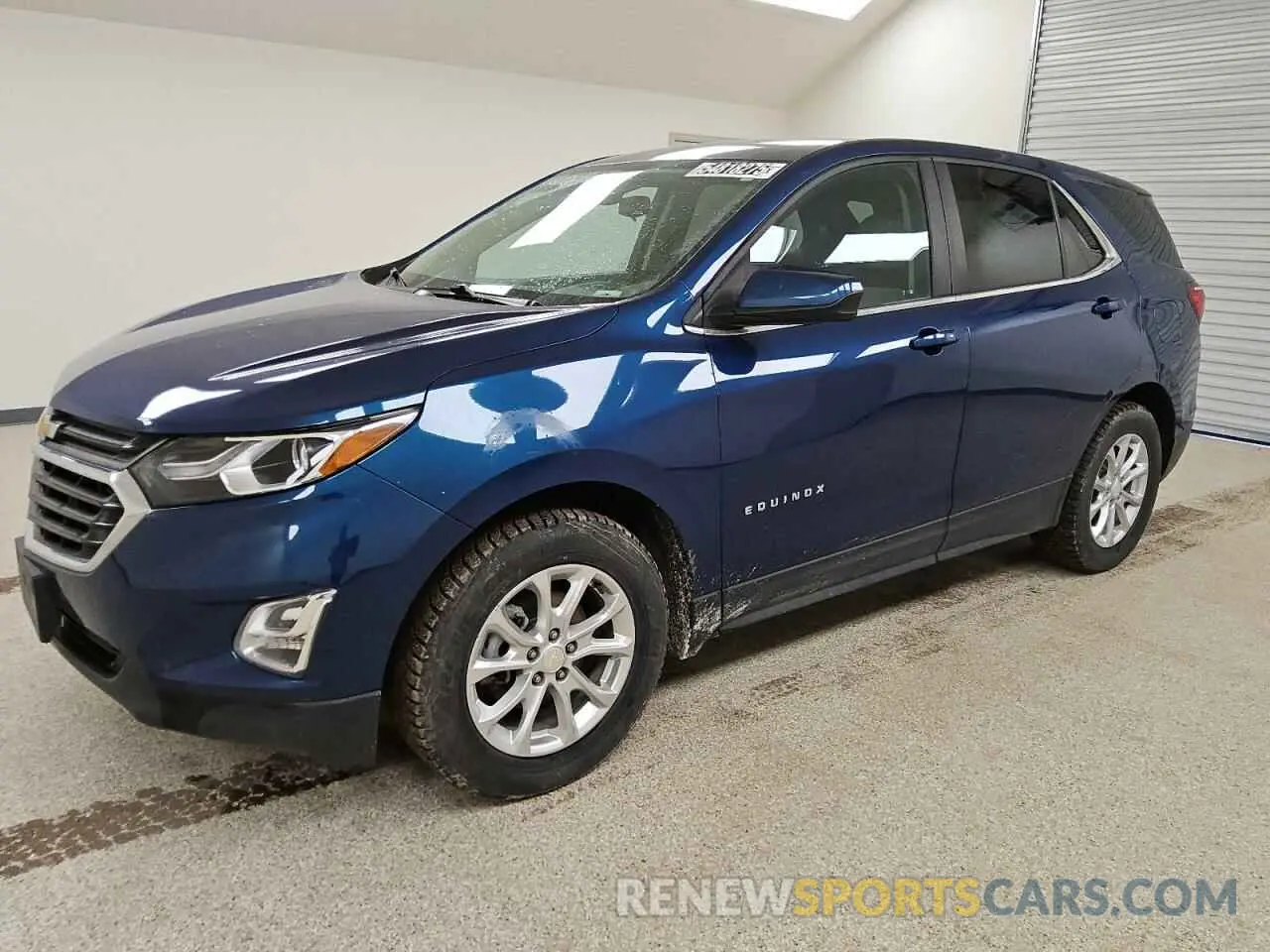 1 Photograph of a damaged car 2GNAXKEV0M6150680 CHEVROLET EQUINOX 2021