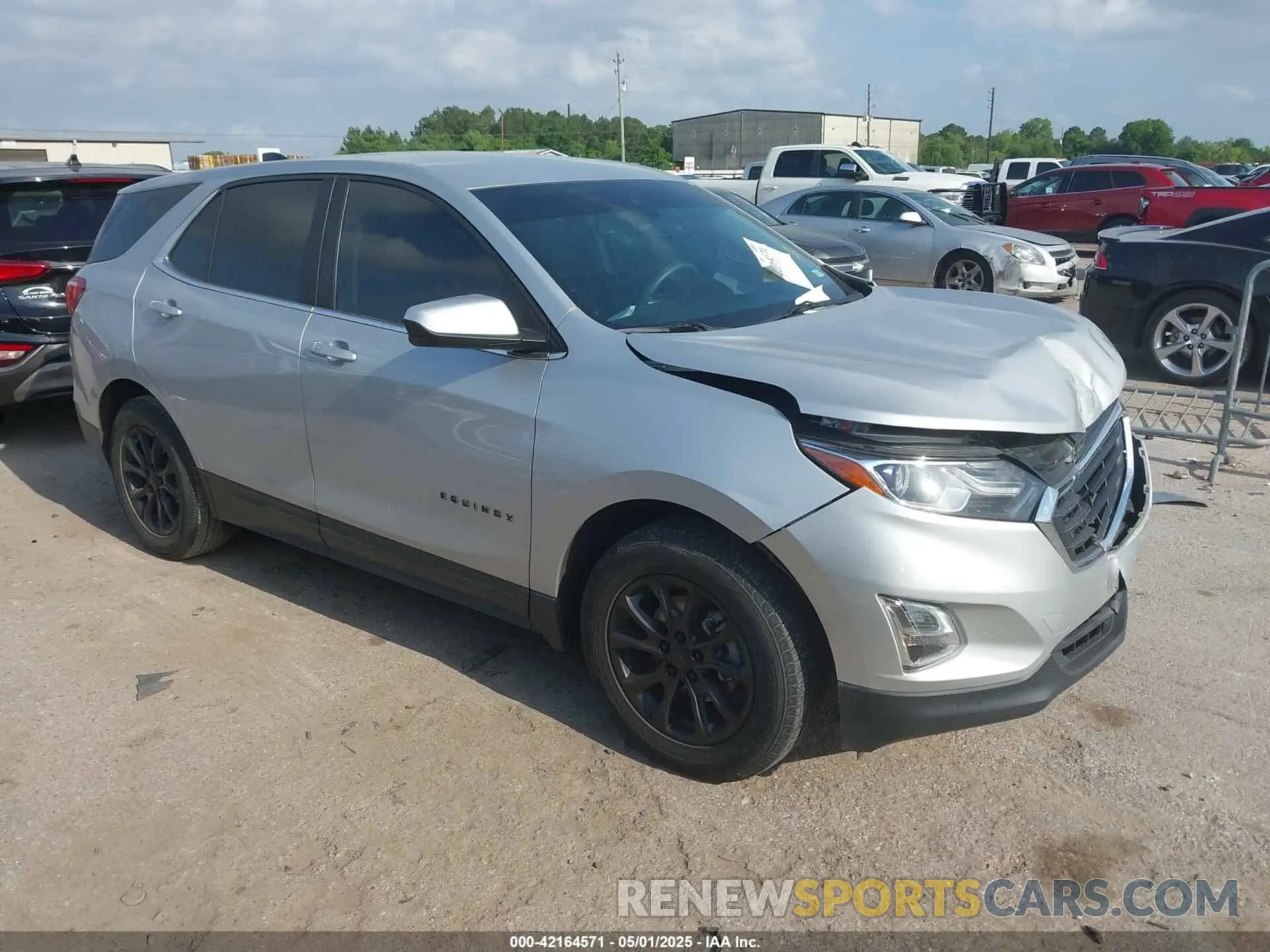 1 Фотография поврежденного автомобиля 2GNAXKEV1M6105926 CHEVROLET EQUINOX 2021