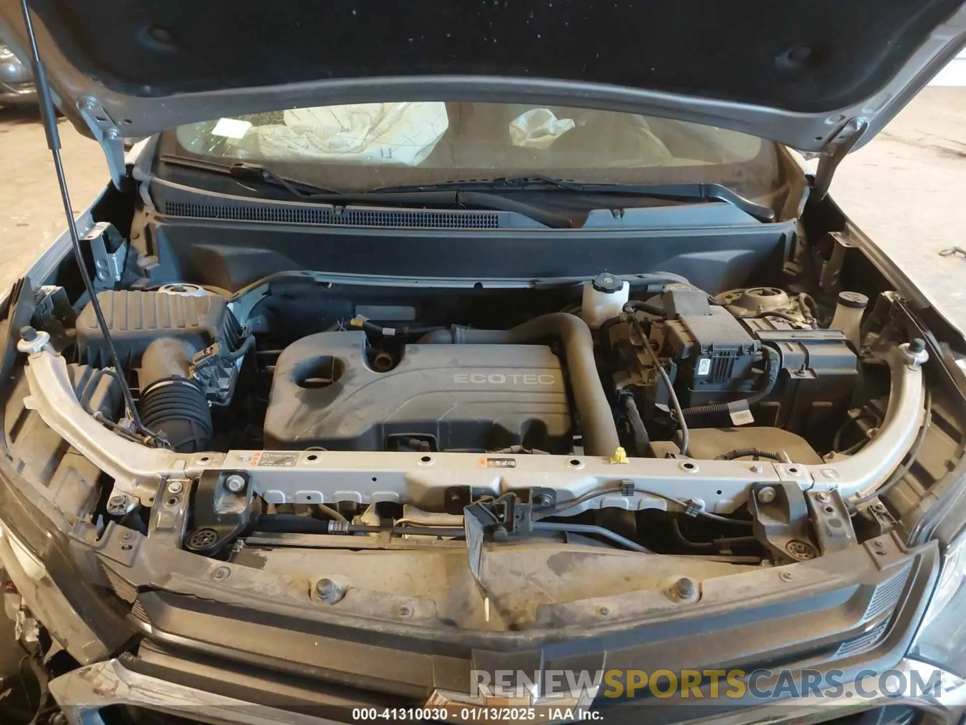 10 Photograph of a damaged car 2GNAXKEV2M6110942 CHEVROLET EQUINOX 2021