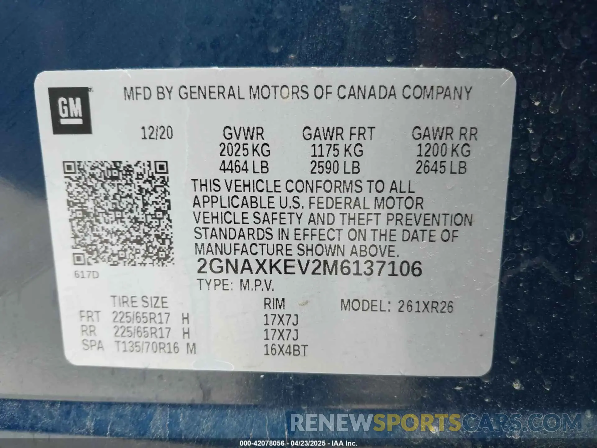 9 Photograph of a damaged car 2GNAXKEV2M6137106 CHEVROLET EQUINOX 2021