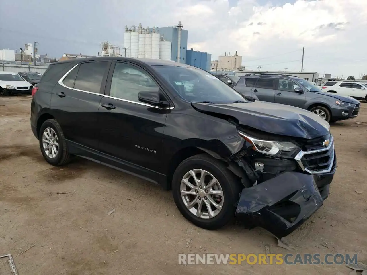 4 Фотография поврежденного автомобиля 2GNAXKEV3M6134697 CHEVROLET EQUINOX 2021