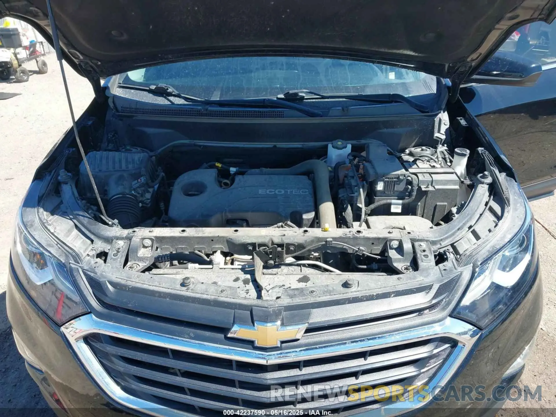 10 Photograph of a damaged car 2GNAXKEV3M6139382 CHEVROLET EQUINOX 2021