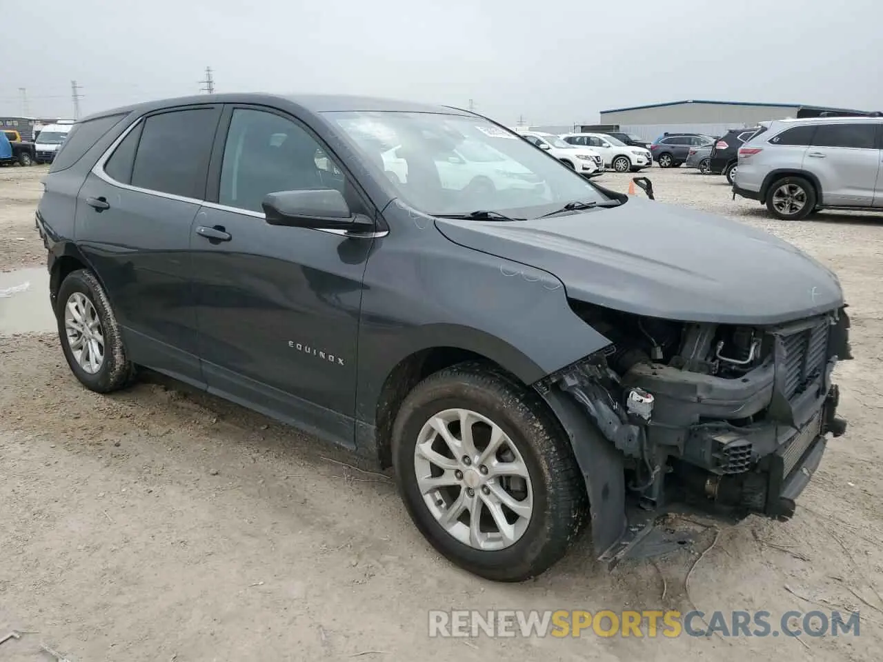 4 Photograph of a damaged car 2GNAXKEV5M6119960 CHEVROLET EQUINOX 2021