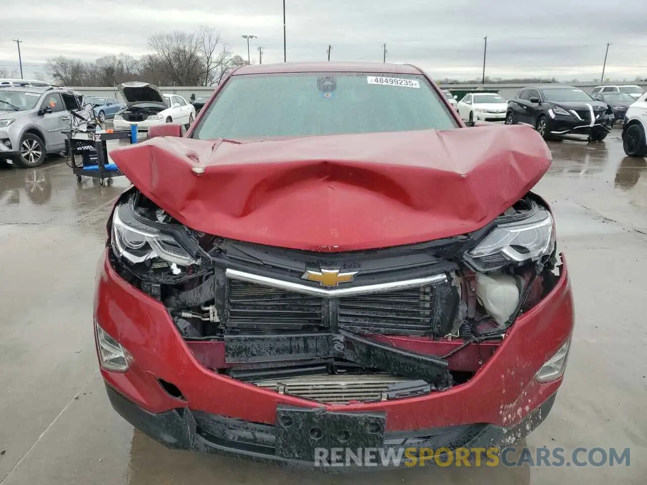 5 Photograph of a damaged car 2GNAXKEV5M6130229 CHEVROLET EQUINOX 2021