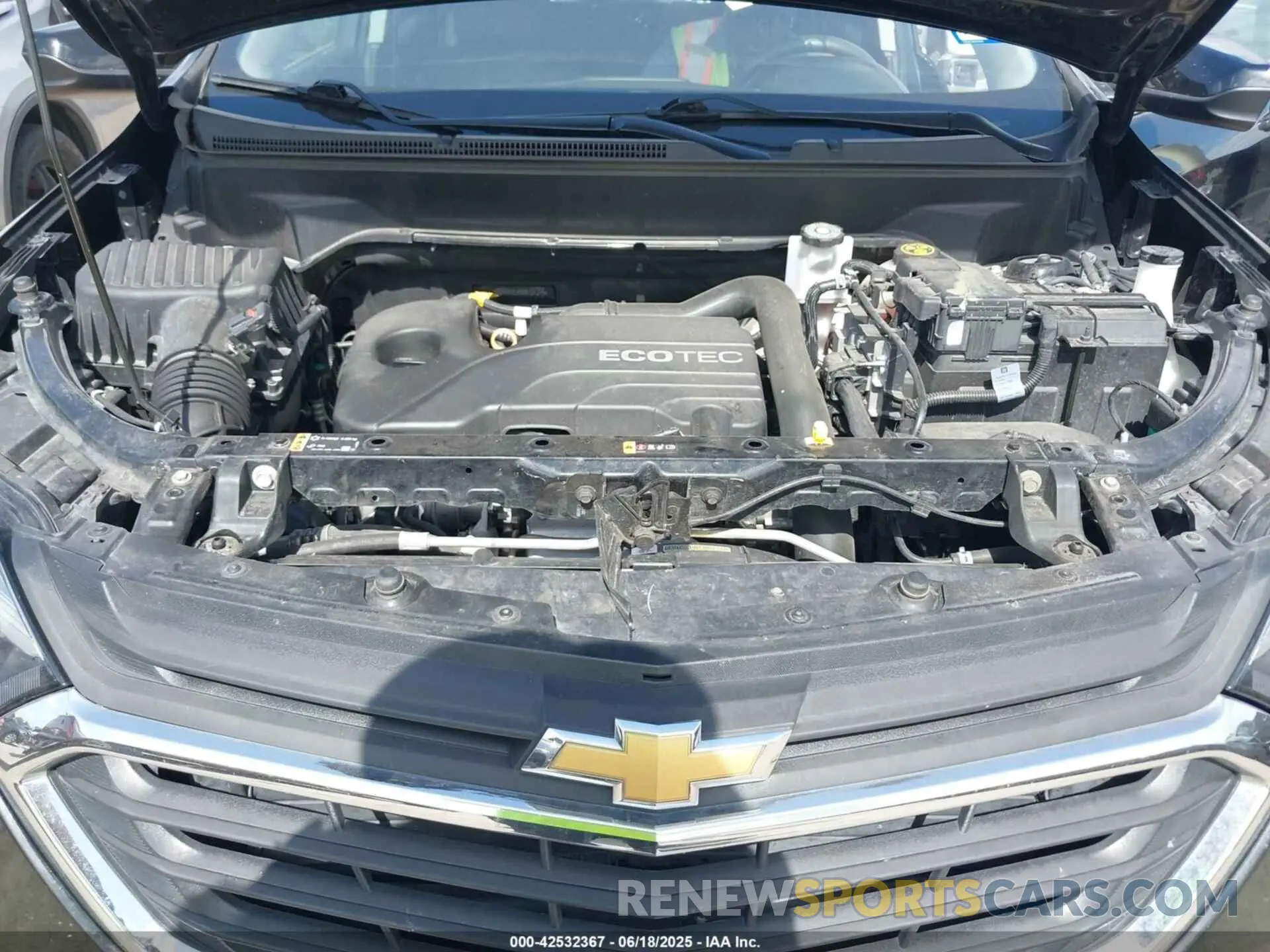 10 Photograph of a damaged car 2GNAXKEV6M6131275 CHEVROLET EQUINOX 2021