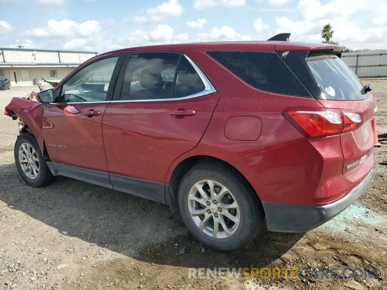 2 Photograph of a damaged car 2GNAXKEV6M6133009 CHEVROLET EQUINOX 2021