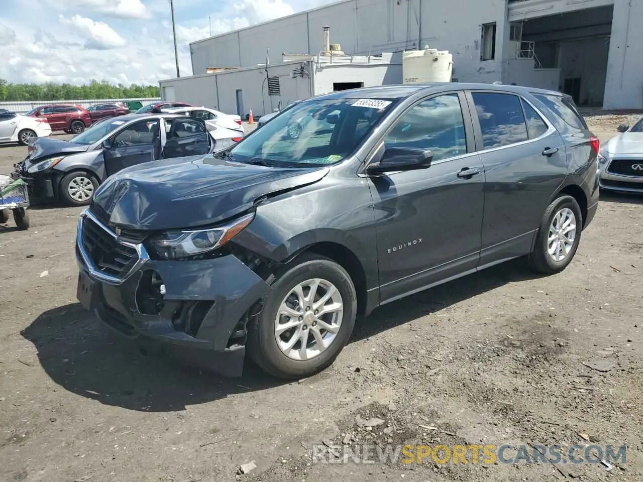 1 Photograph of a damaged car 2GNAXKEV7M6100097 CHEVROLET EQUINOX 2021