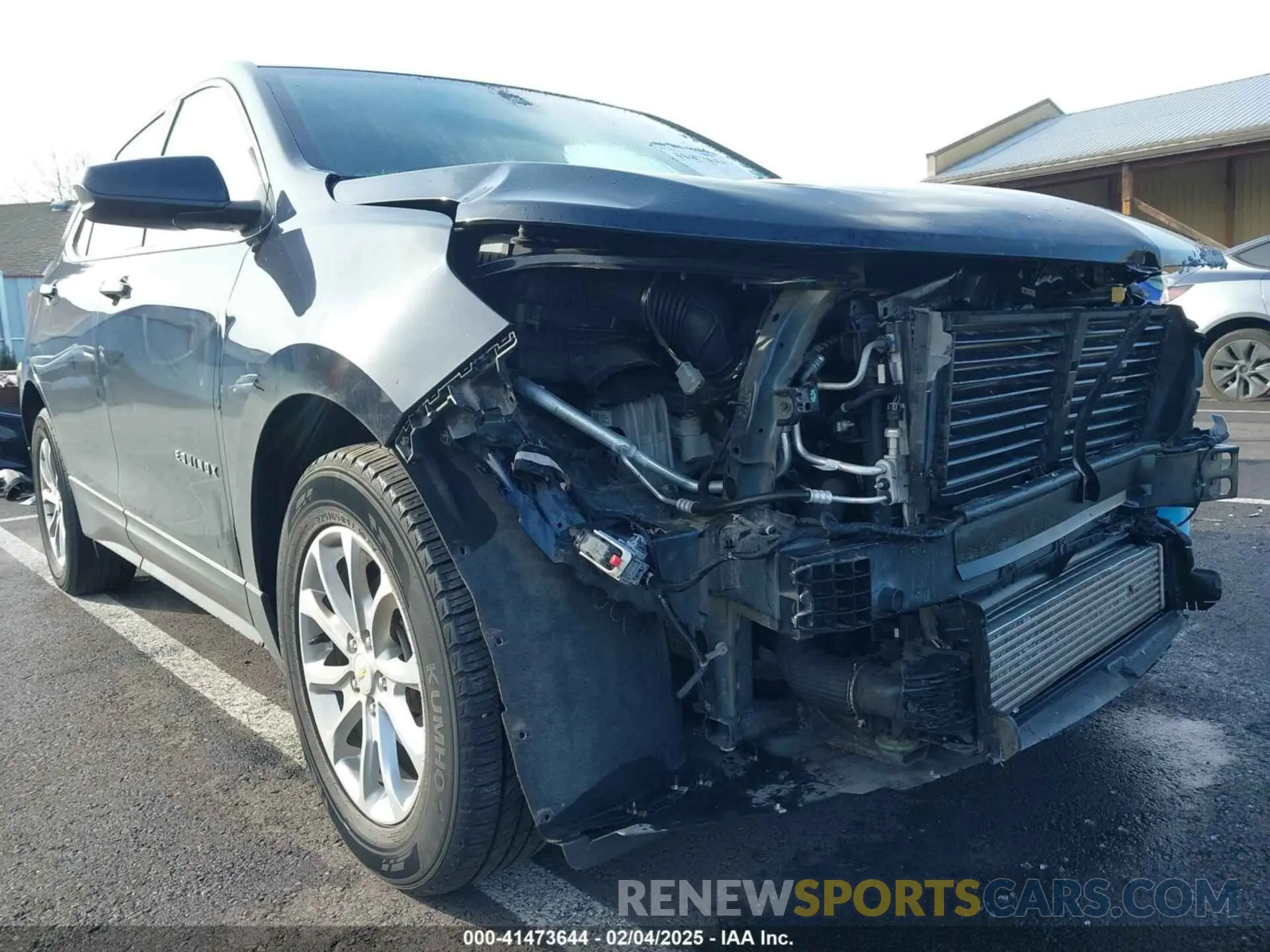 6 Photograph of a damaged car 2GNAXKEV7M6107194 CHEVROLET EQUINOX 2021