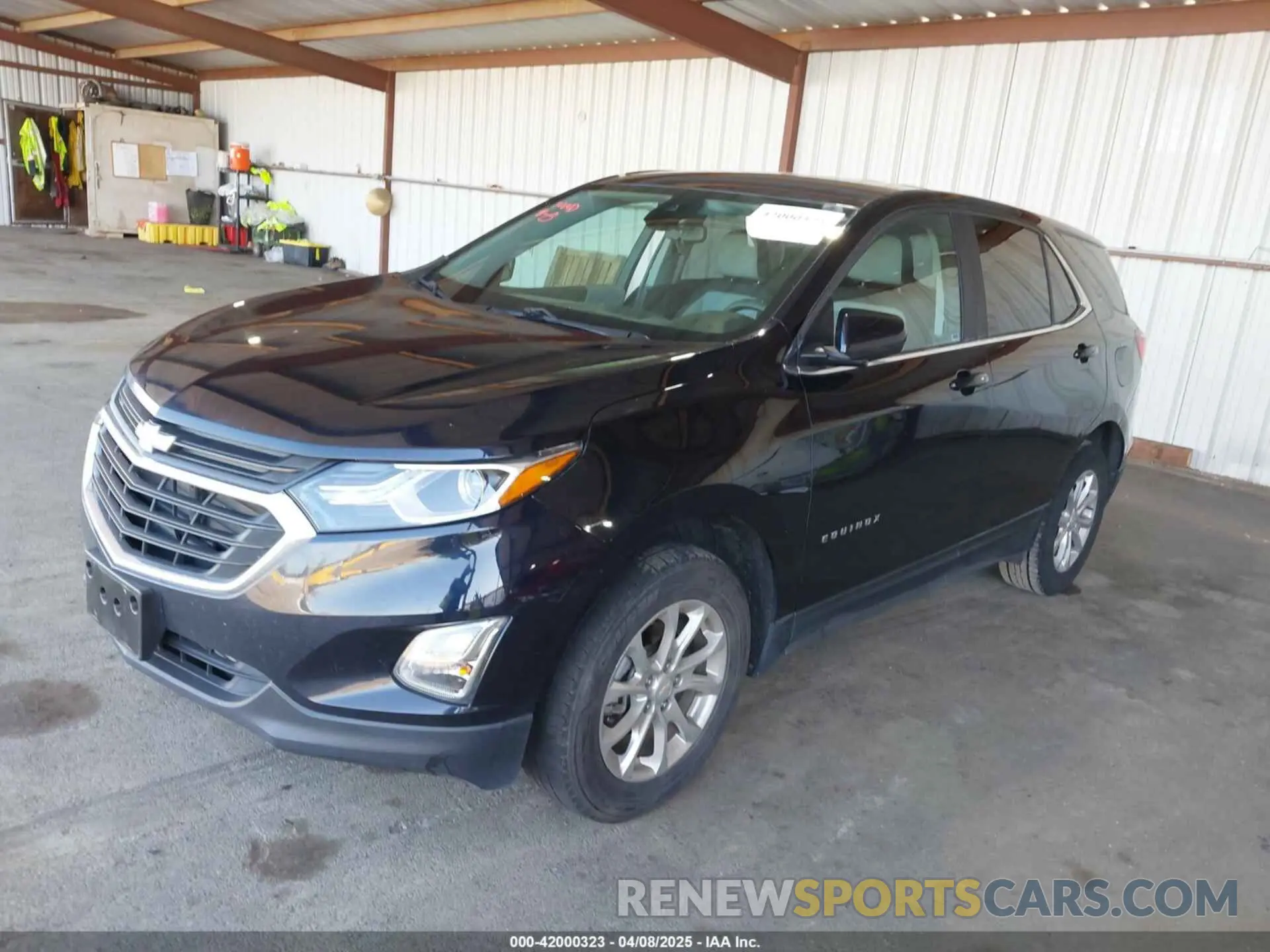 2 Photograph of a damaged car 2GNAXKEV7M6107597 CHEVROLET EQUINOX 2021