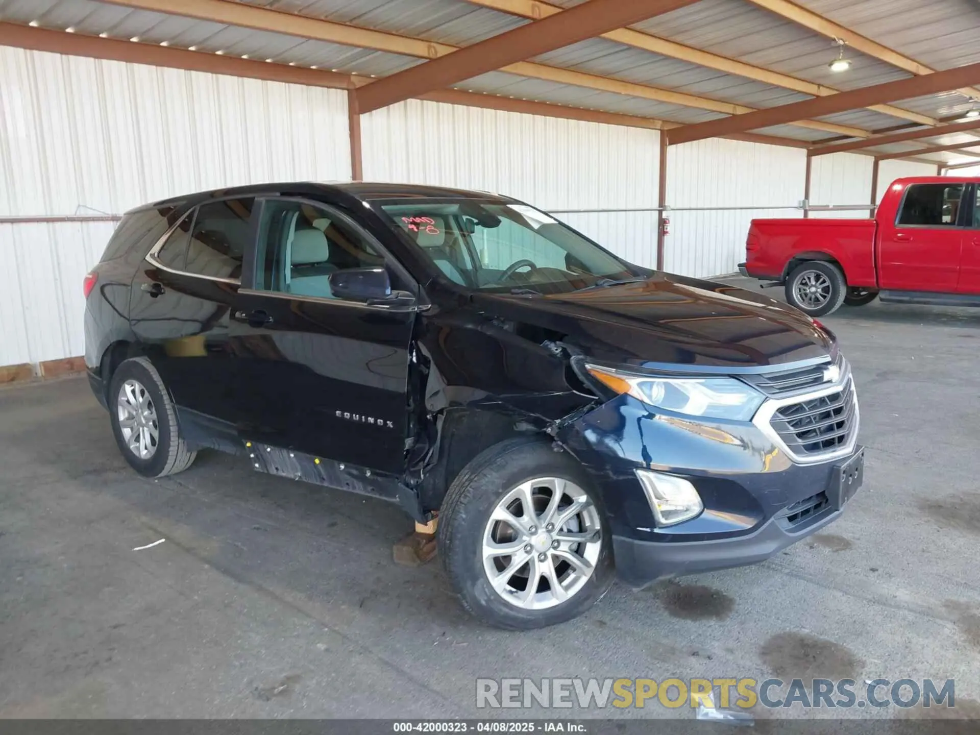 6 Photograph of a damaged car 2GNAXKEV7M6107597 CHEVROLET EQUINOX 2021
