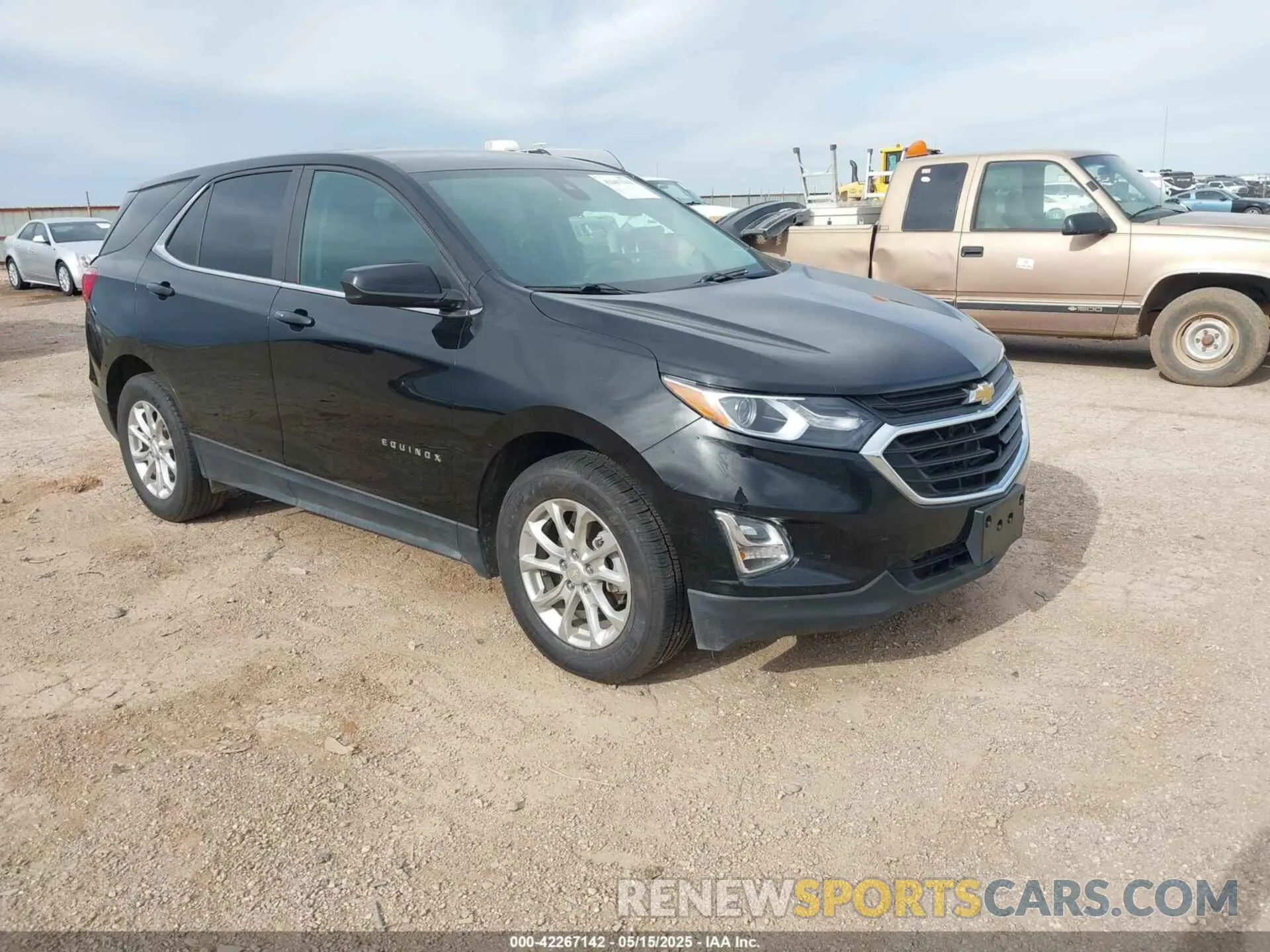 1 Photograph of a damaged car 2GNAXKEV7M6110922 CHEVROLET EQUINOX 2021